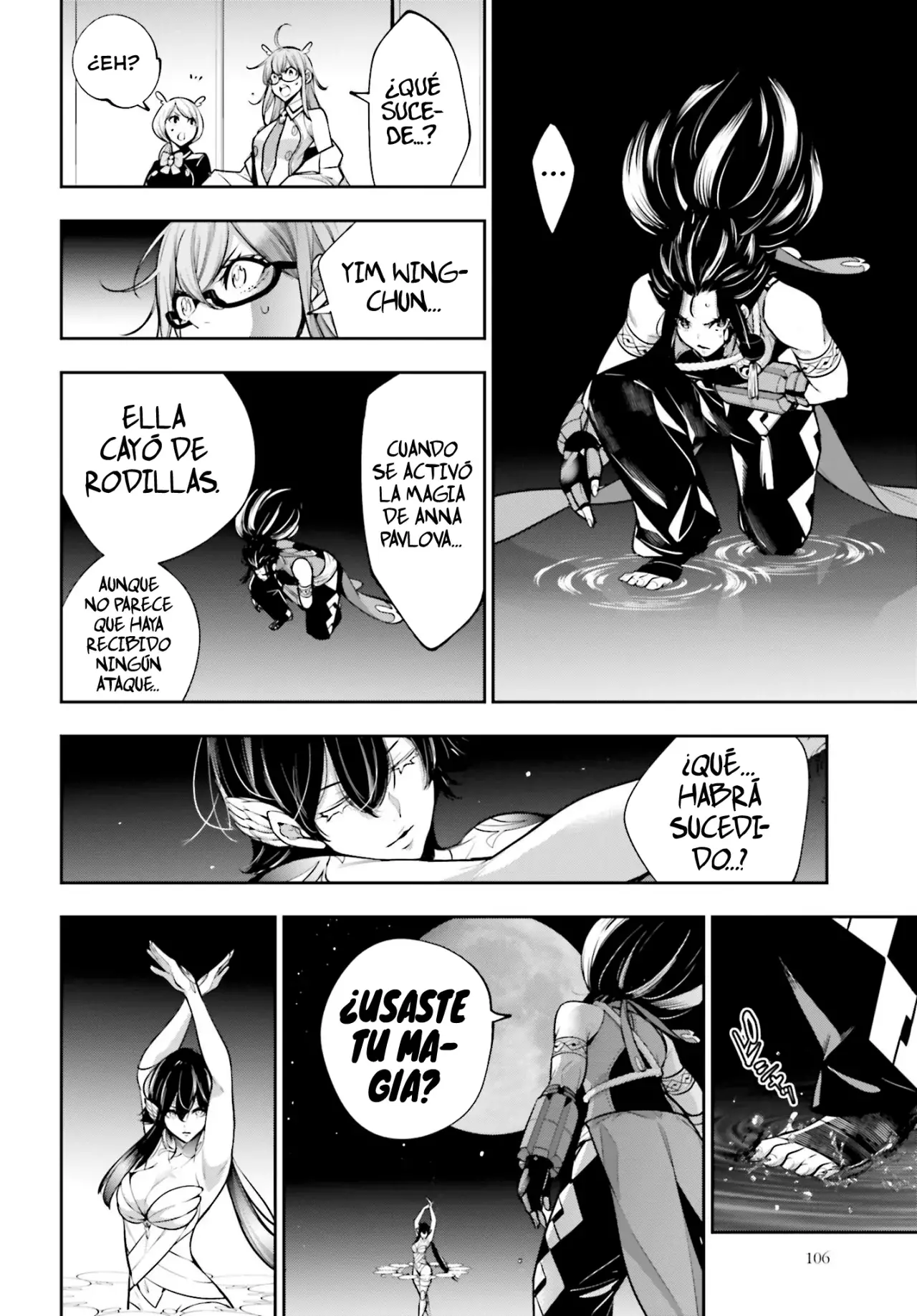 Majo Taisen - The War of Greedy Witches Capitulo 47: La muerte del cisne página 6