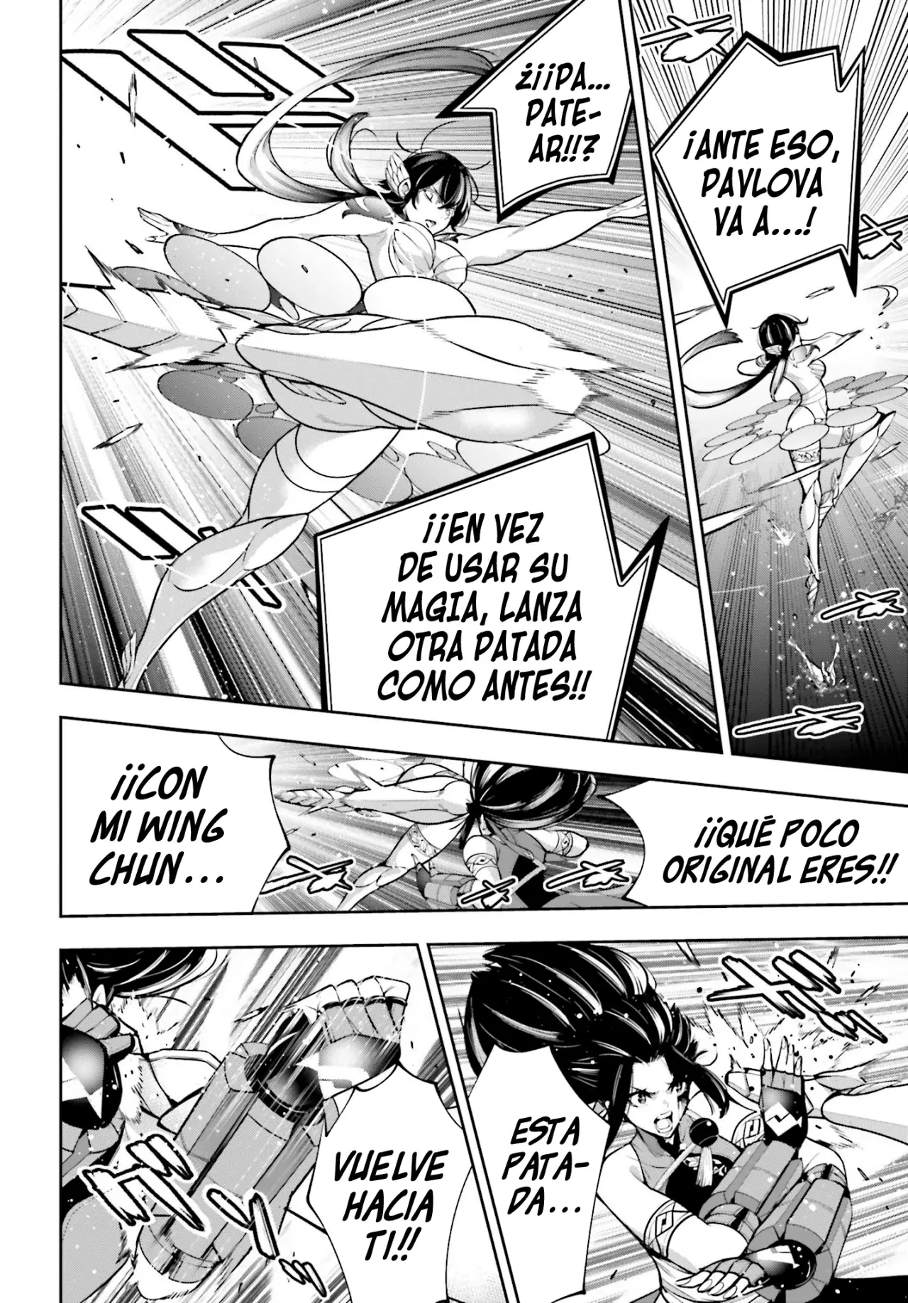 Majo Taisen - The War of Greedy Witches Capitulo 47: La muerte del cisne página 8