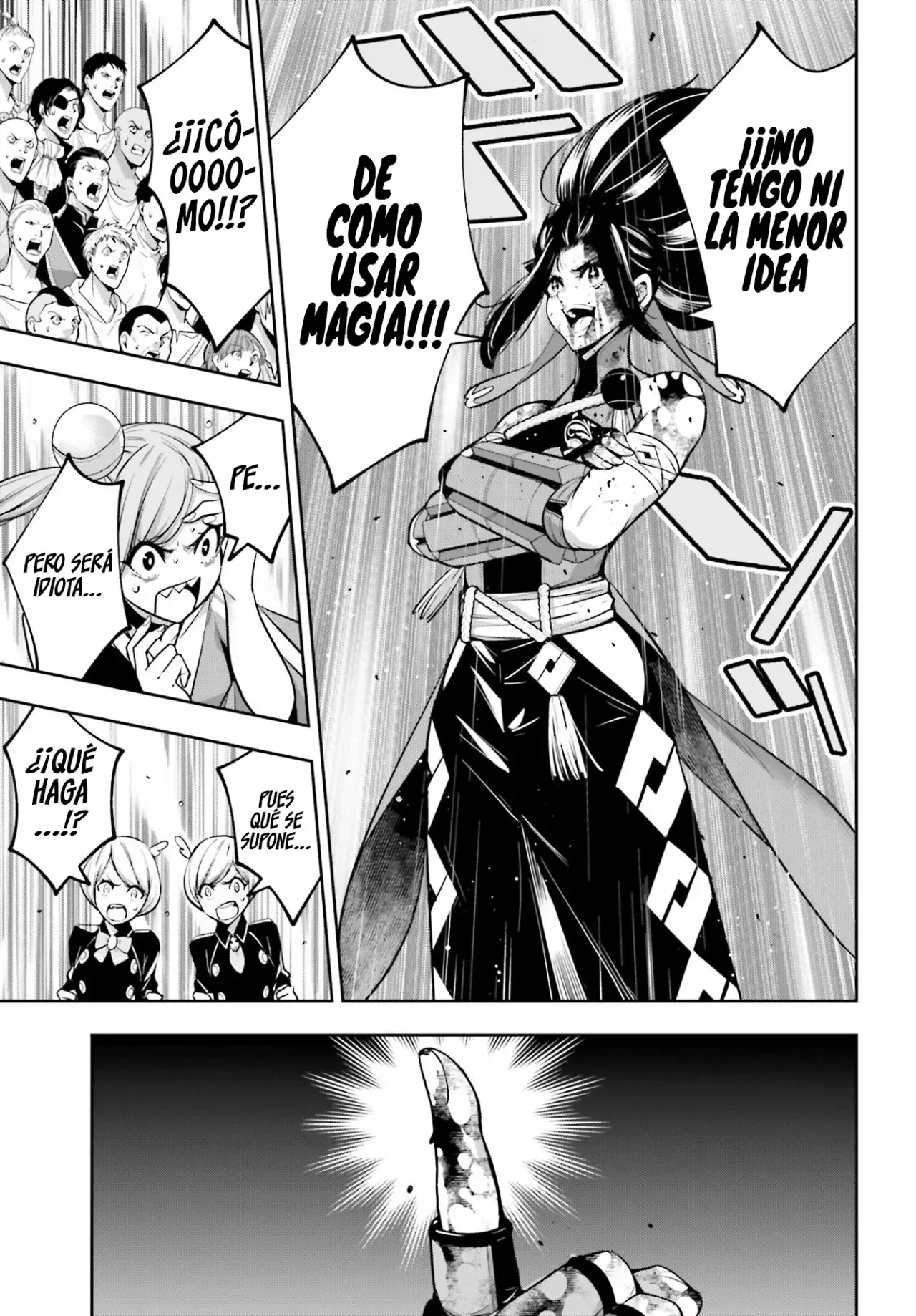 Majo Taisen - The War of Greedy Witches Capitulo 48: La monstruosa búsqueda del camino página 27