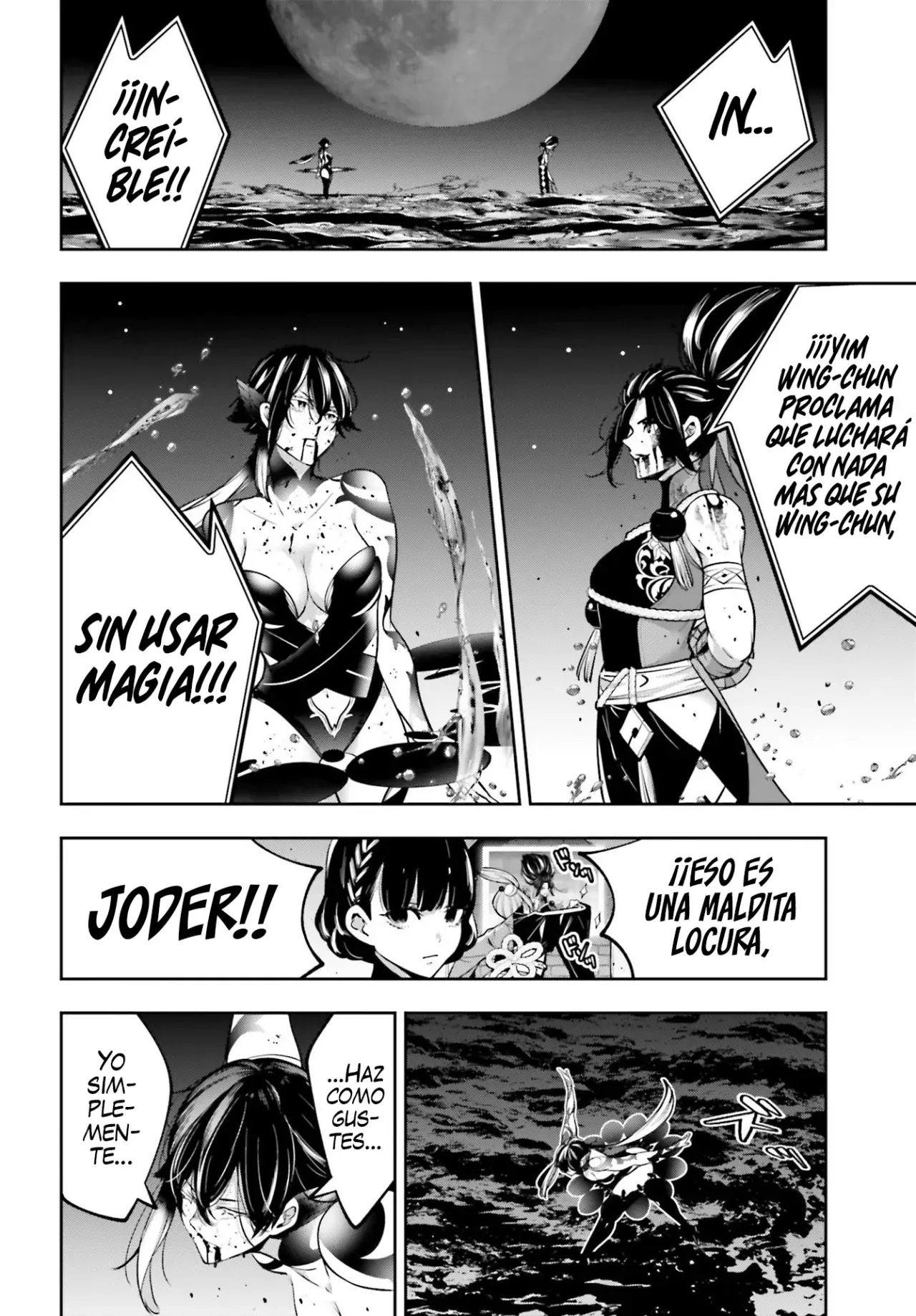 Majo Taisen - The War of Greedy Witches Capitulo 48: La monstruosa búsqueda del camino página 30