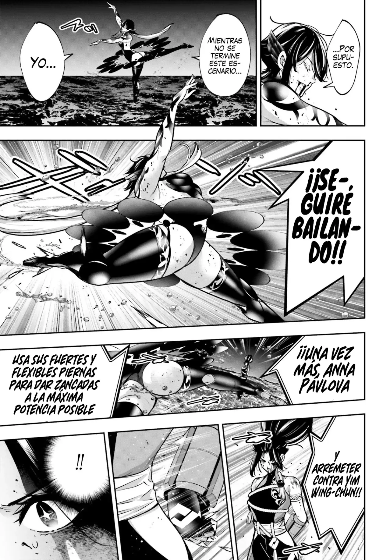 Majo Taisen - The War of Greedy Witches Capitulo 48: La monstruosa búsqueda del camino página 35