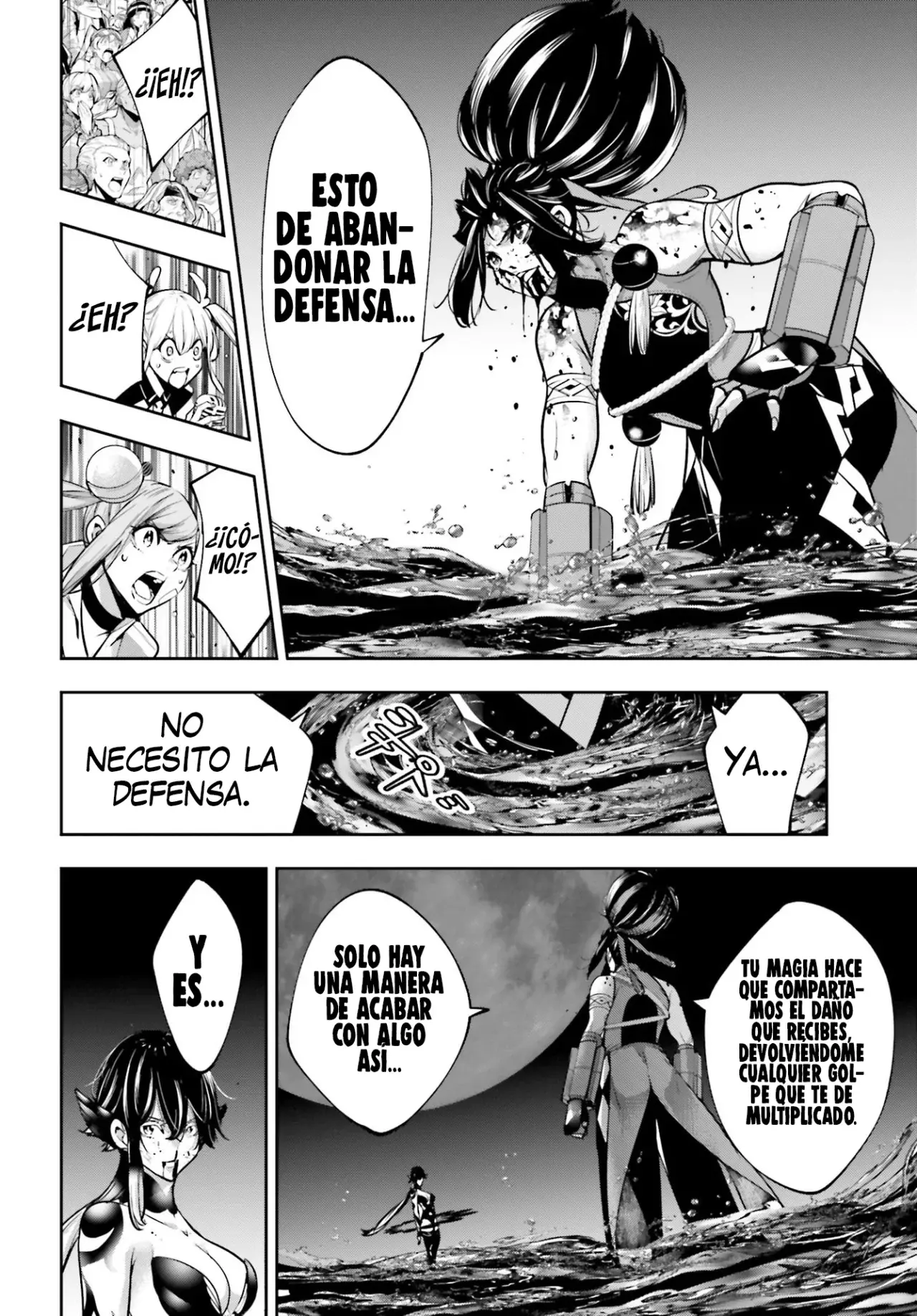 Majo Taisen - The War of Greedy Witches Capitulo 48: La monstruosa búsqueda del camino página 38
