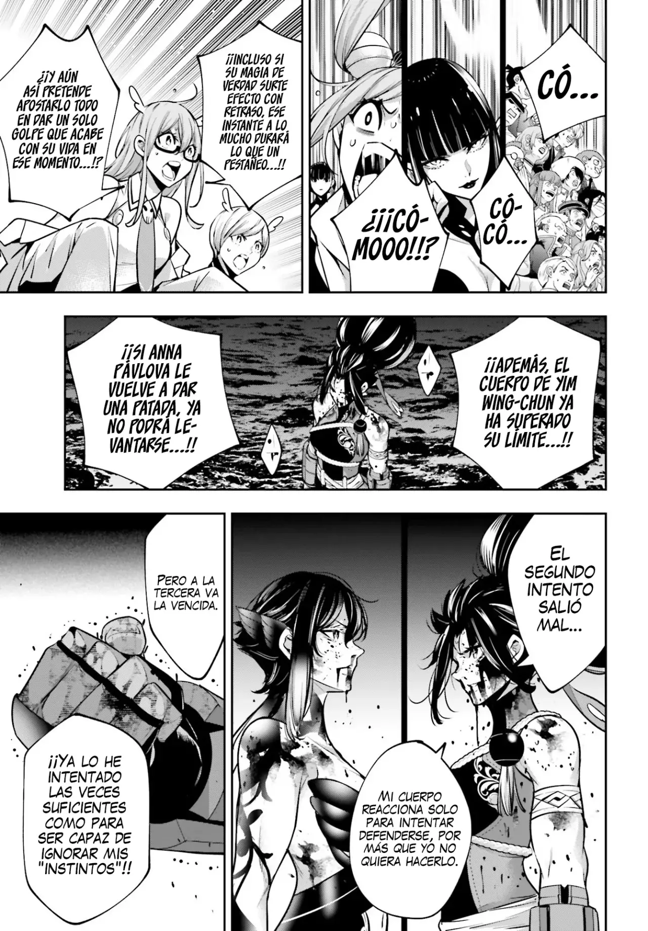 Majo Taisen - The War of Greedy Witches Capitulo 48: La monstruosa búsqueda del camino página 41