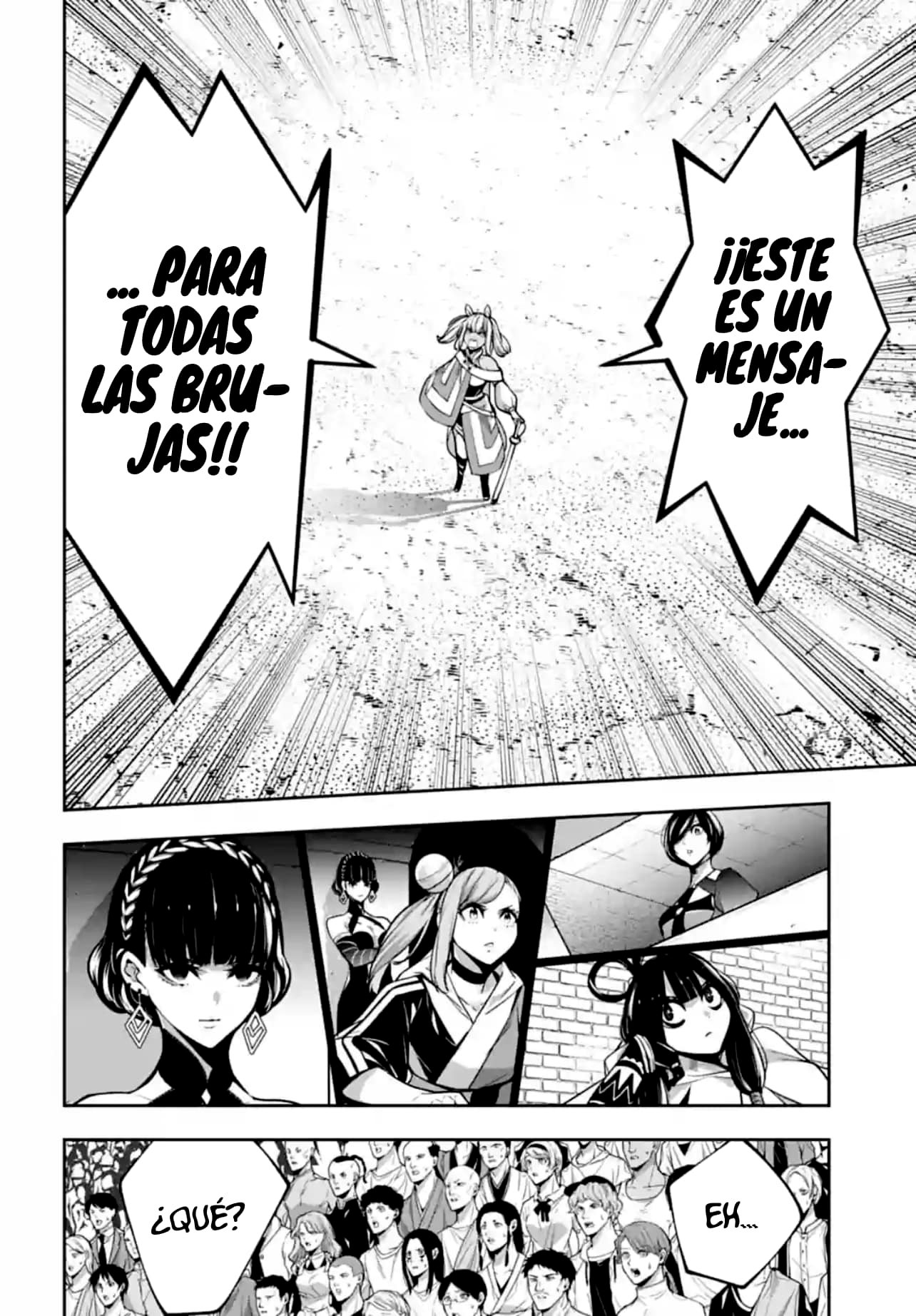 Majo Taisen - The War of Greedy Witches Capitulo 50: Cooperemos página 28