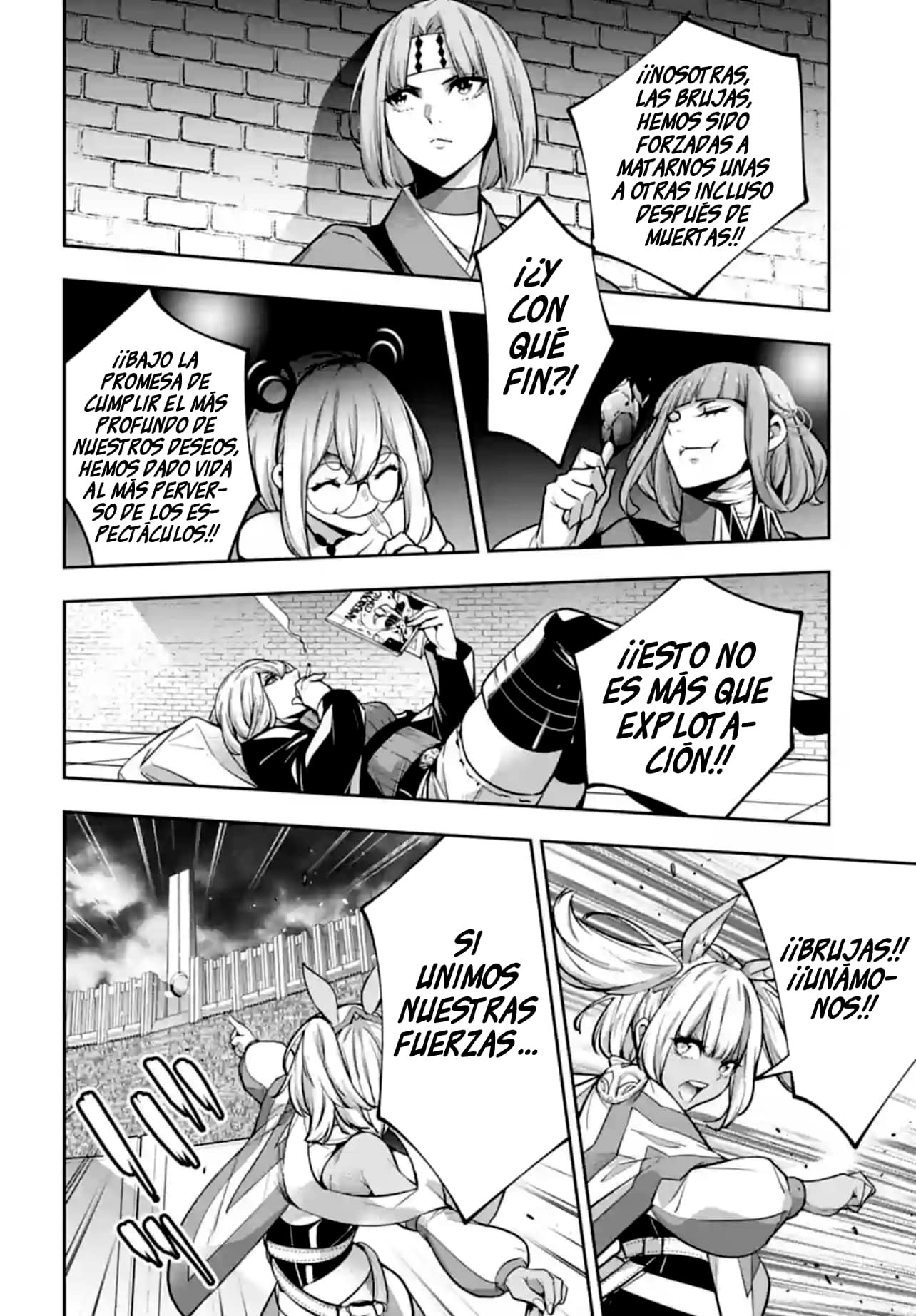 Majo Taisen - The War of Greedy Witches Capitulo 50: Cooperemos página 30