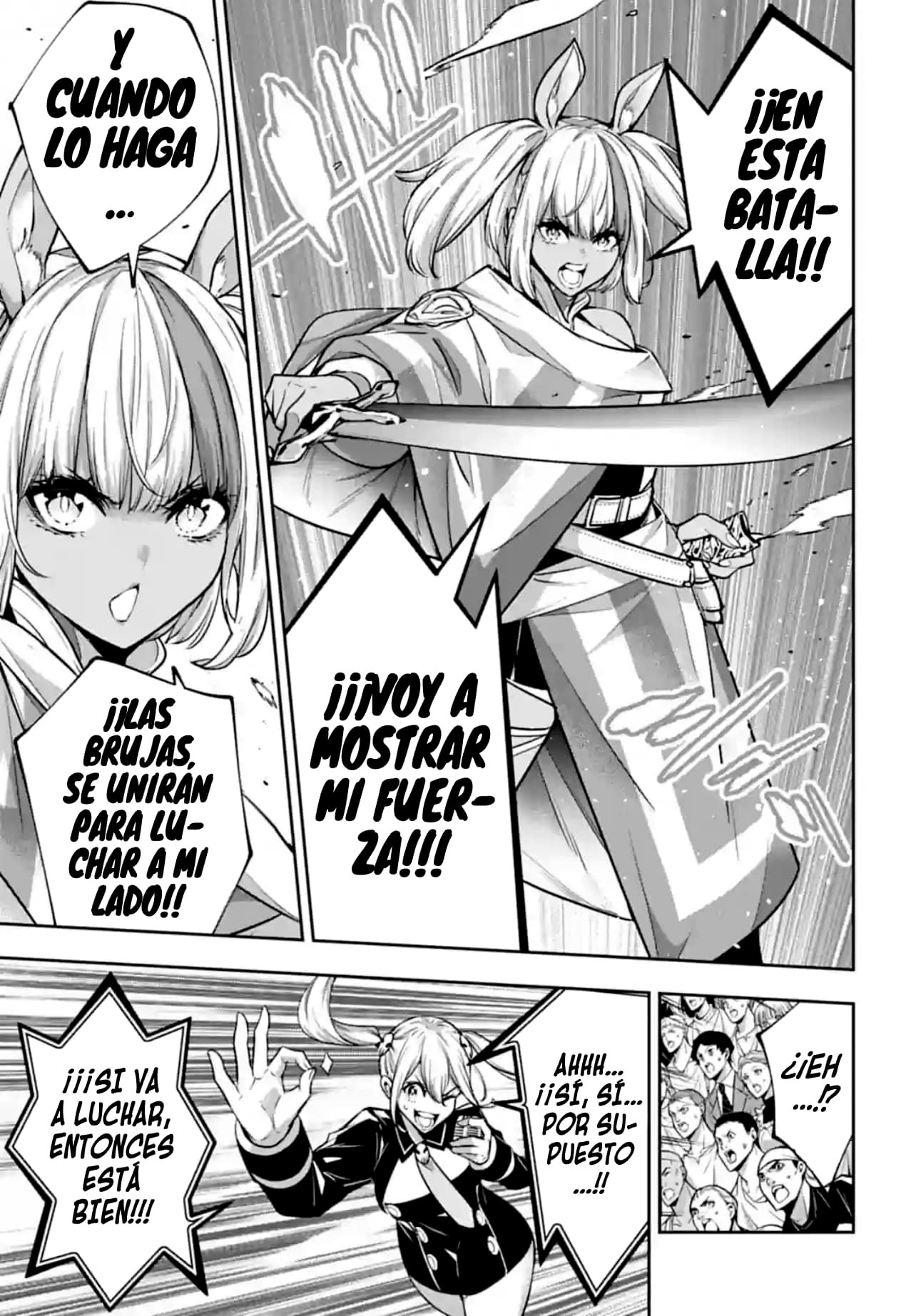 Majo Taisen - The War of Greedy Witches Capitulo 50: Cooperemos página 33