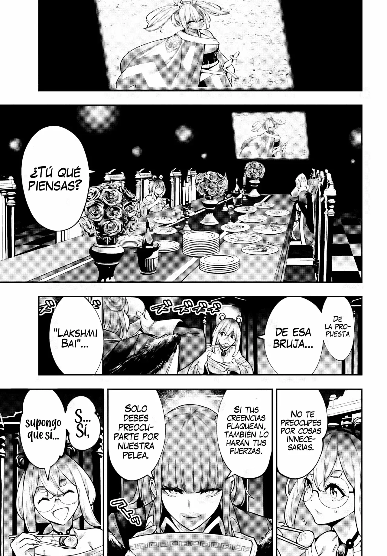 Majo Taisen - The War of Greedy Witches Capitulo 51: La máscara página 10