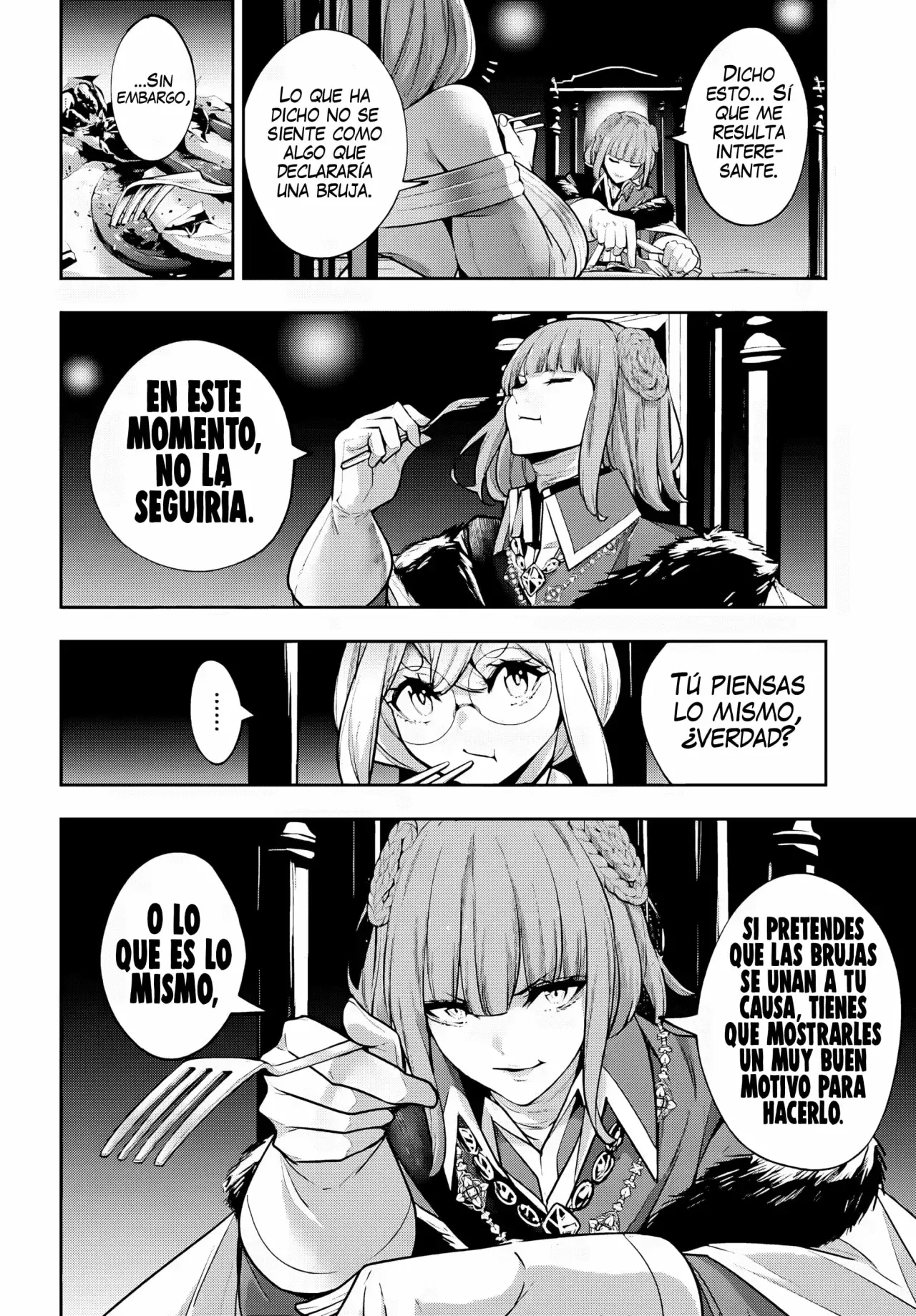 Majo Taisen - The War of Greedy Witches Capitulo 51: La máscara página 11