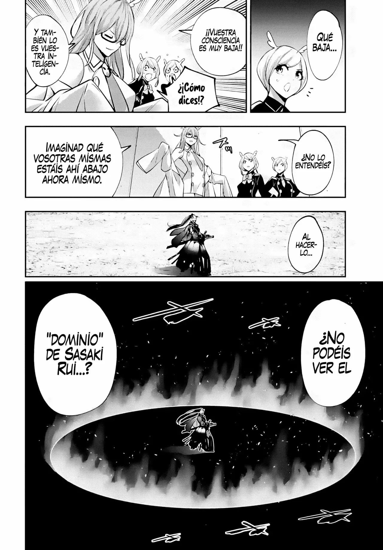 Majo Taisen - The War of Greedy Witches Capitulo 51: La máscara página 27