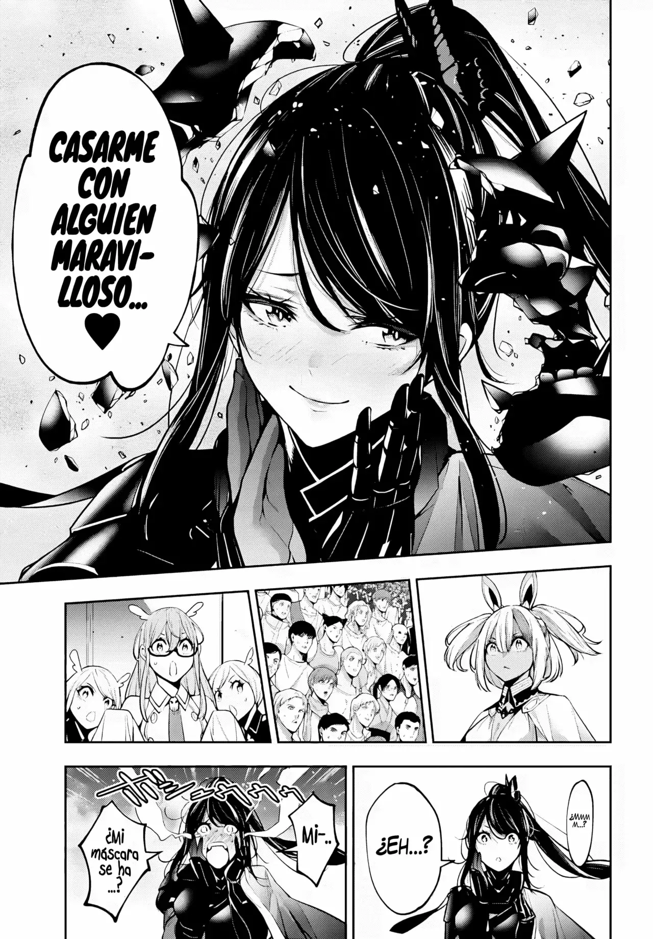 Majo Taisen - The War of Greedy Witches Capitulo 51: La máscara página 40