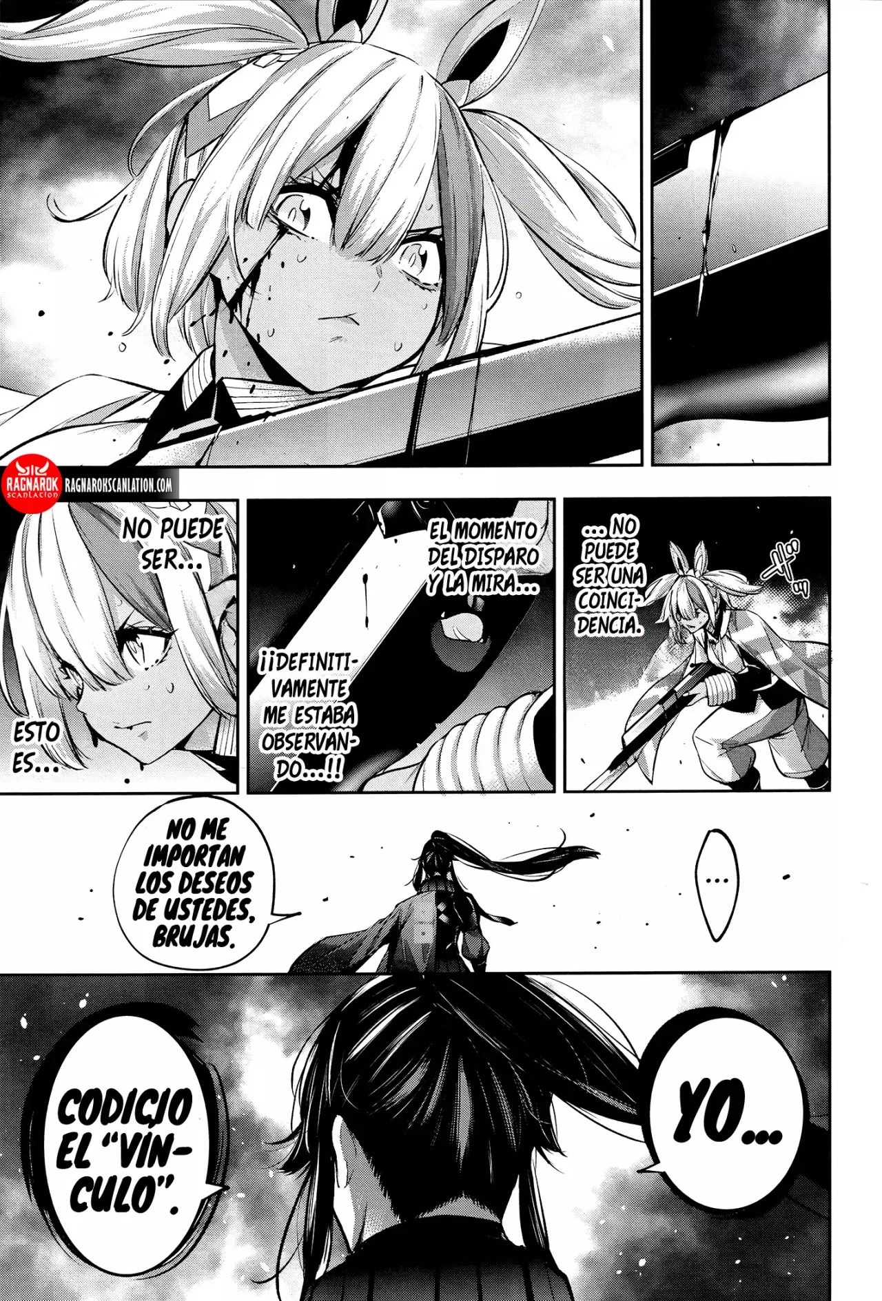 Majo Taisen - The War of Greedy Witches Capitulo 52: El enlace de una doncella página 35