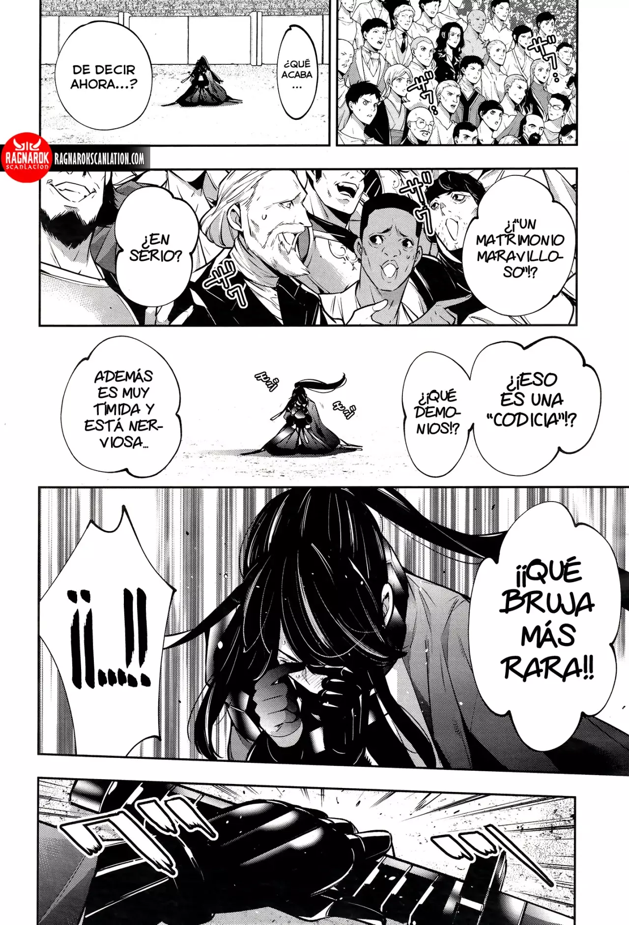 Majo Taisen - The War of Greedy Witches Capitulo 52: El enlace de una doncella página 4