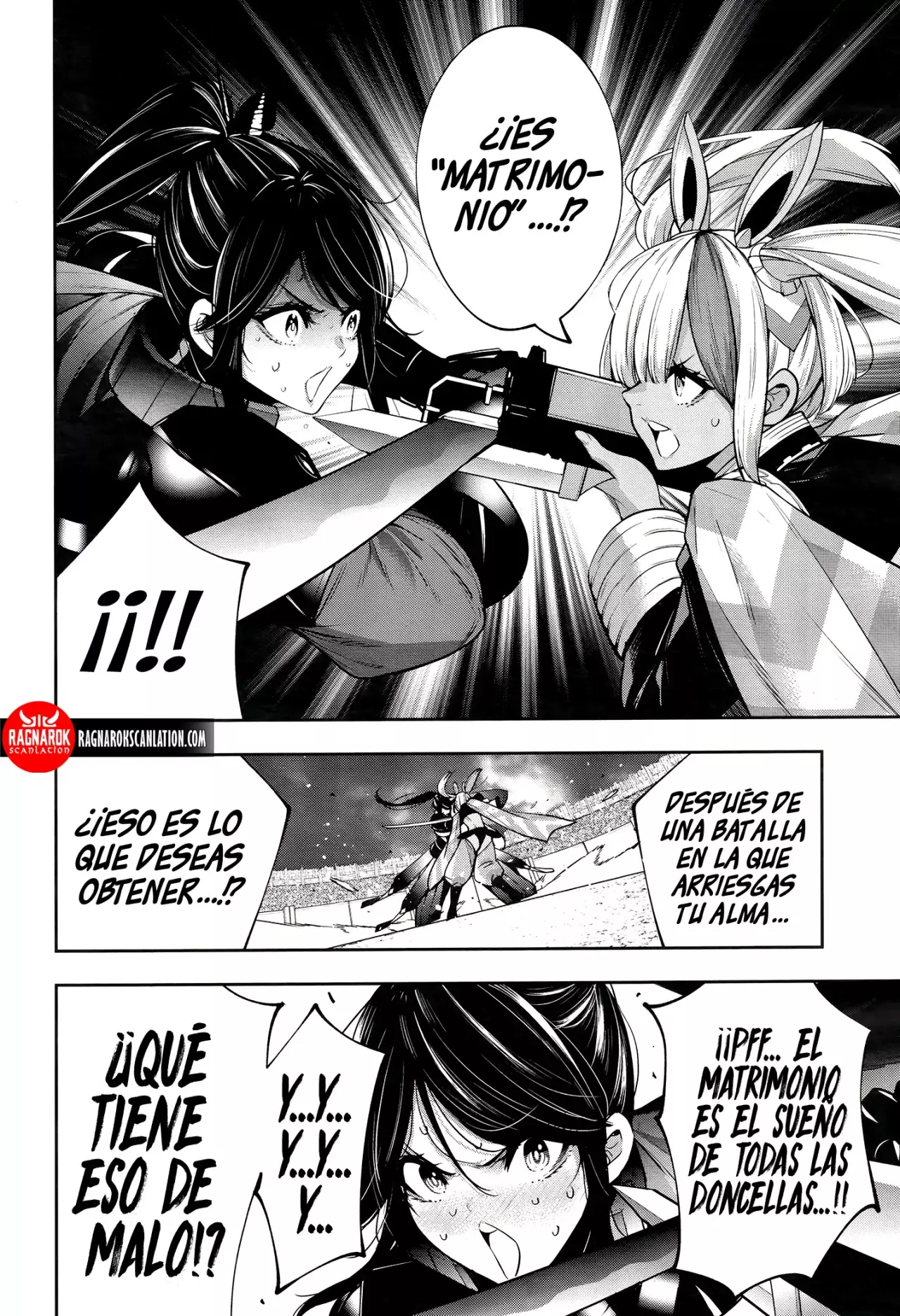Majo Taisen - The War of Greedy Witches Capitulo 52: El enlace de una doncella página 8