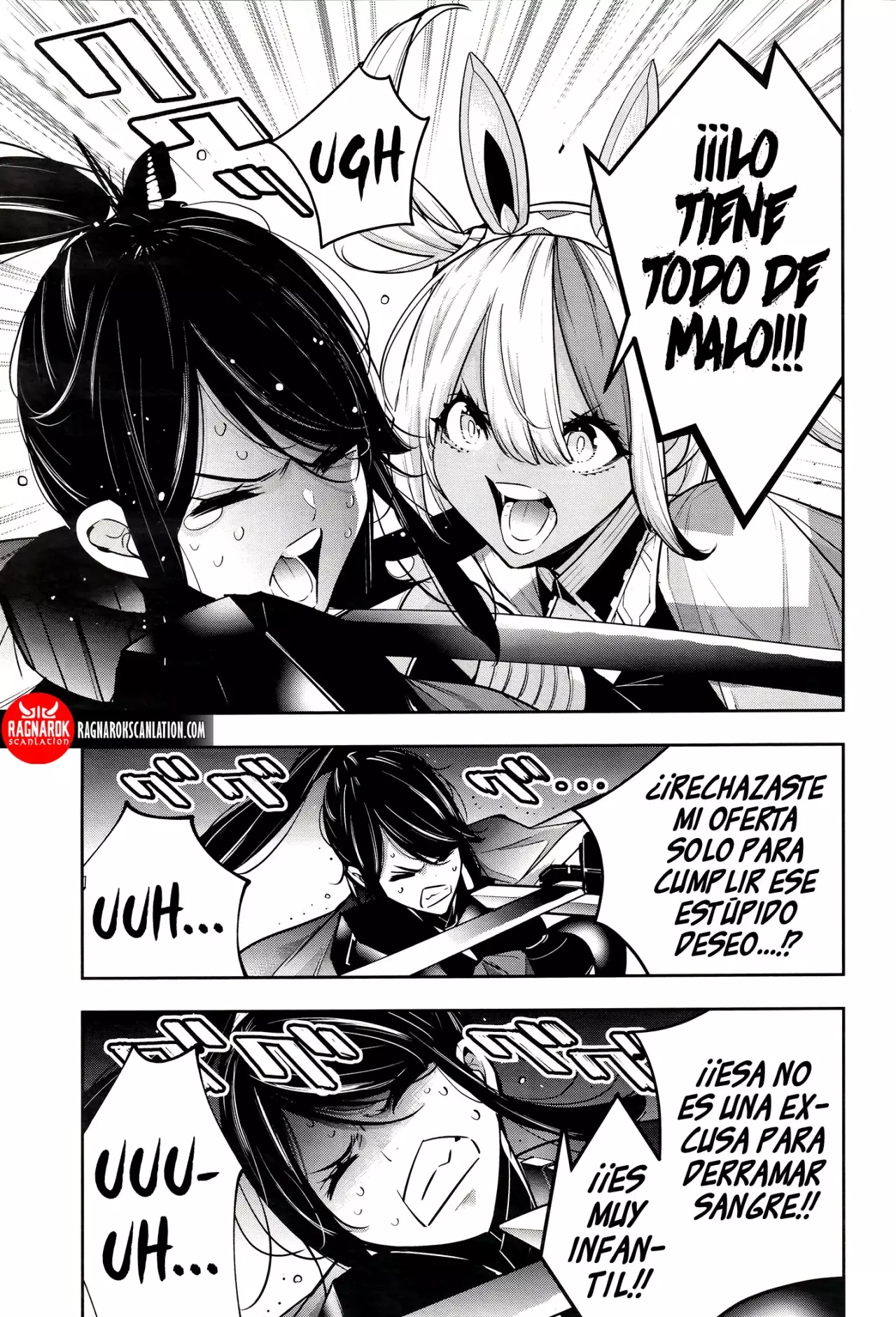 Majo Taisen - The War of Greedy Witches Capitulo 52: El enlace de una doncella página 9