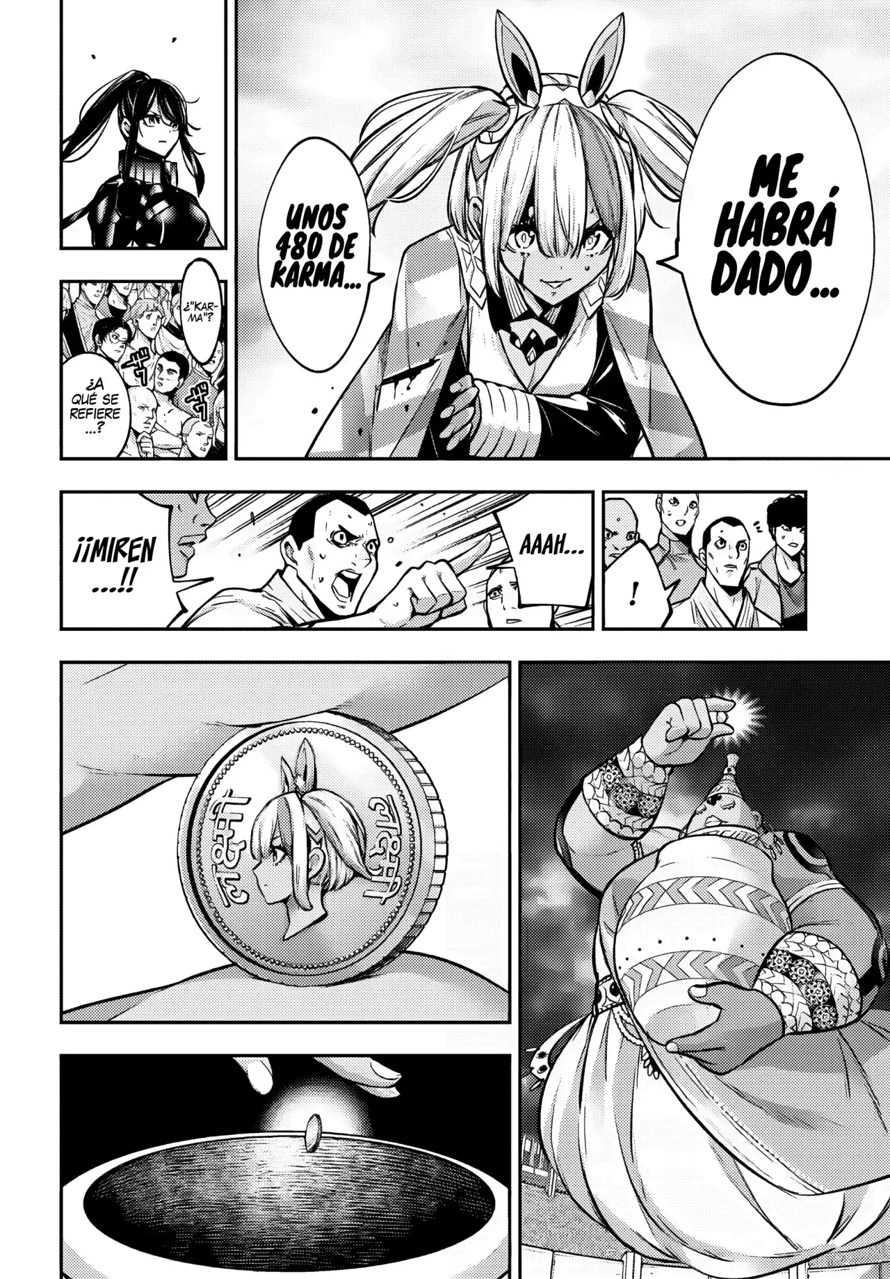 Majo Taisen - The War of Greedy Witches Capitulo 53: El karma de la reina página 25