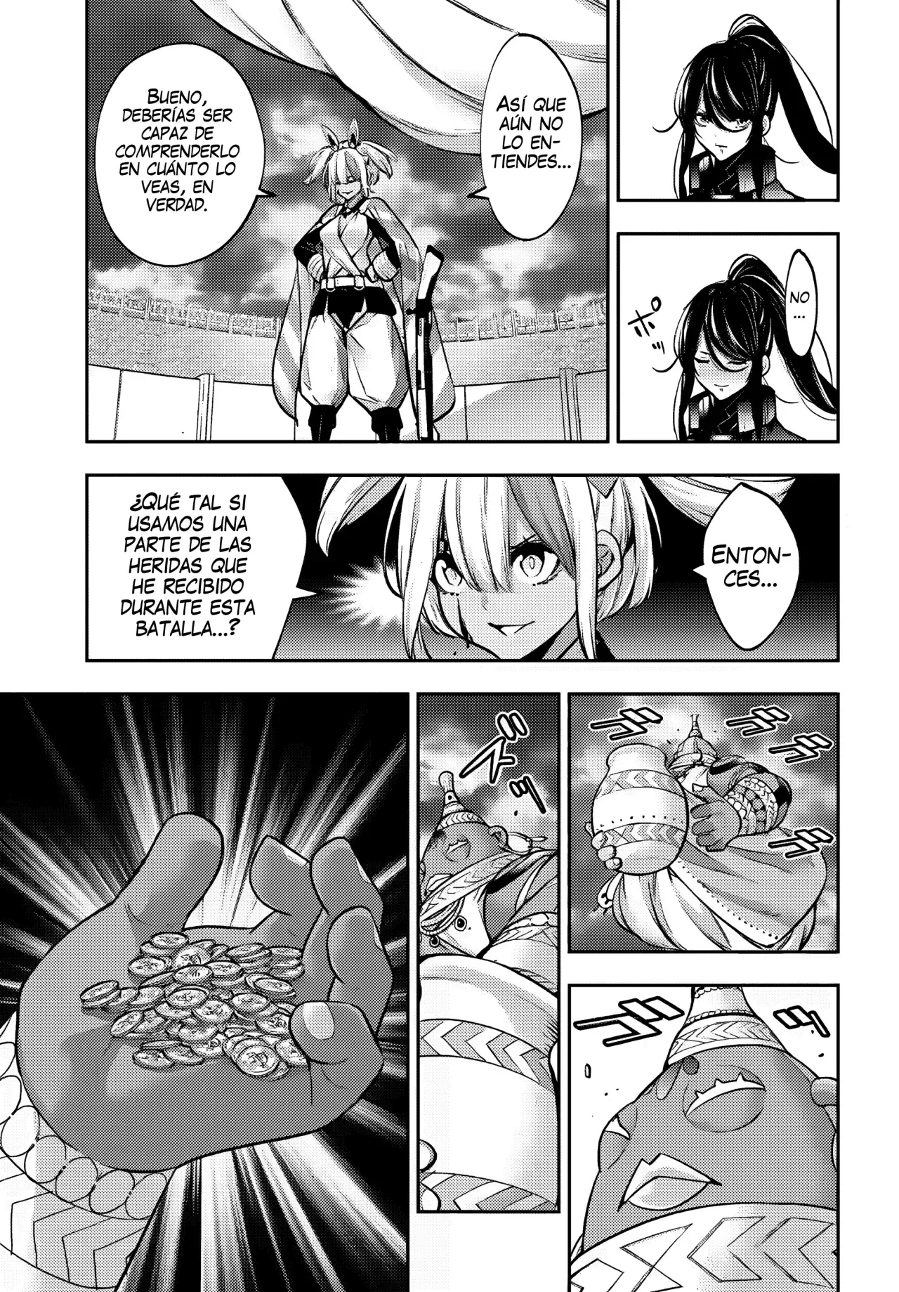 Majo Taisen - The War of Greedy Witches Capitulo 53: El karma de la reina página 28