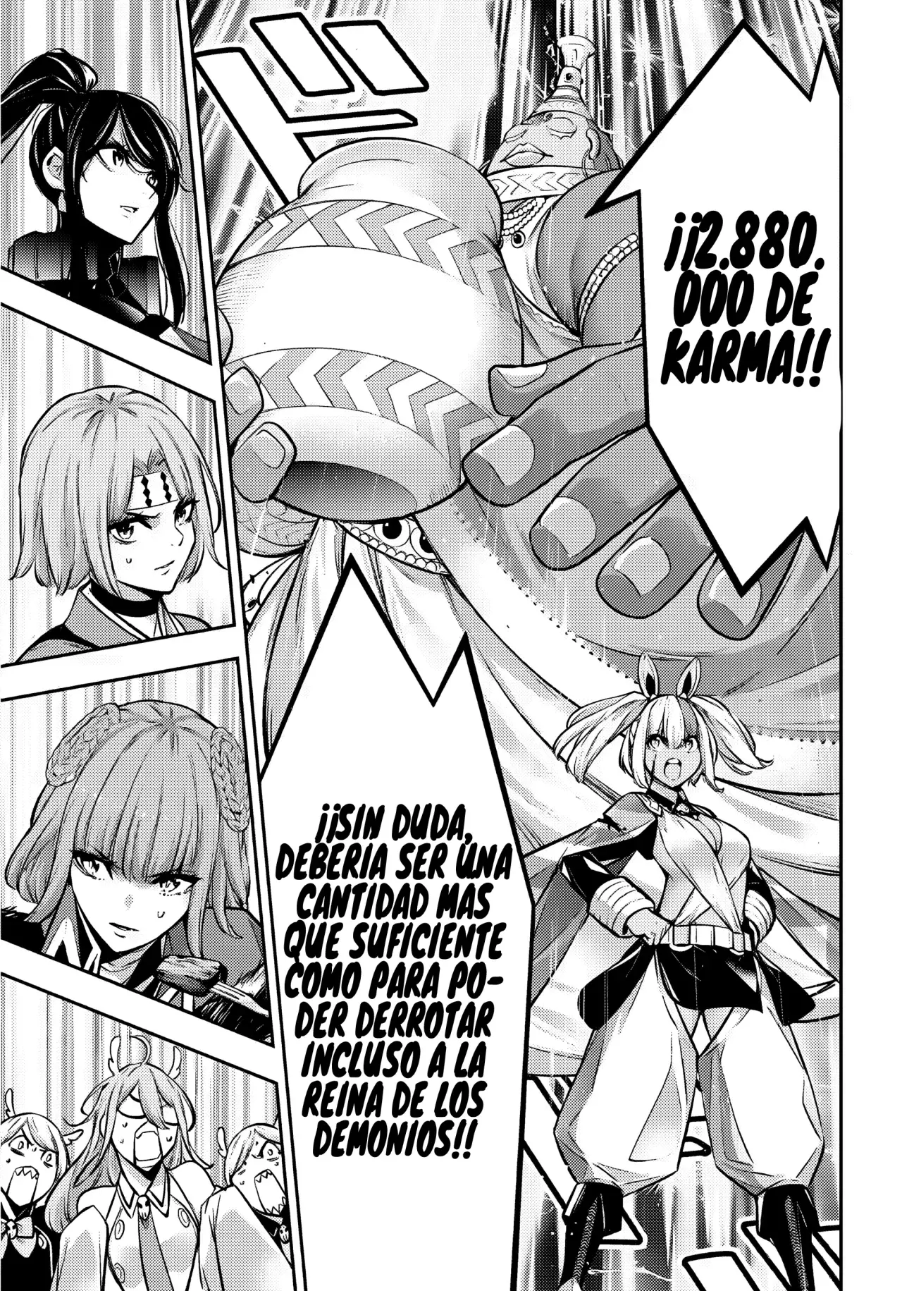 Majo Taisen - The War of Greedy Witches Capitulo 53: El karma de la reina página 34