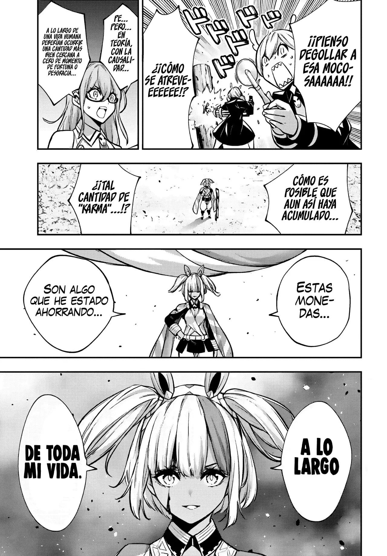Majo Taisen - The War of Greedy Witches Capitulo 53: El karma de la reina página 36