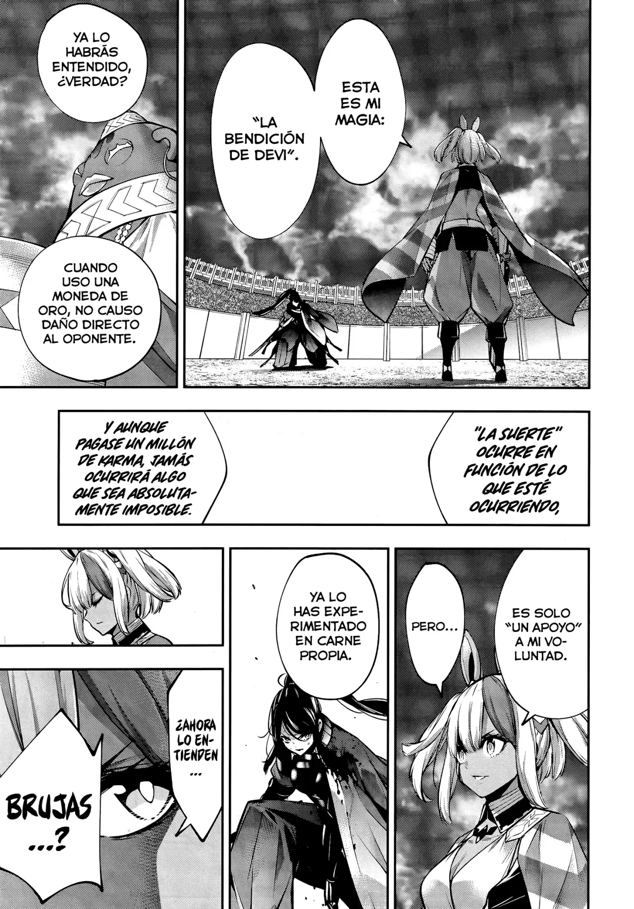 Majo Taisen - The War of Greedy Witches Capitulo 54: El día en el que me convertí en héroe página 37