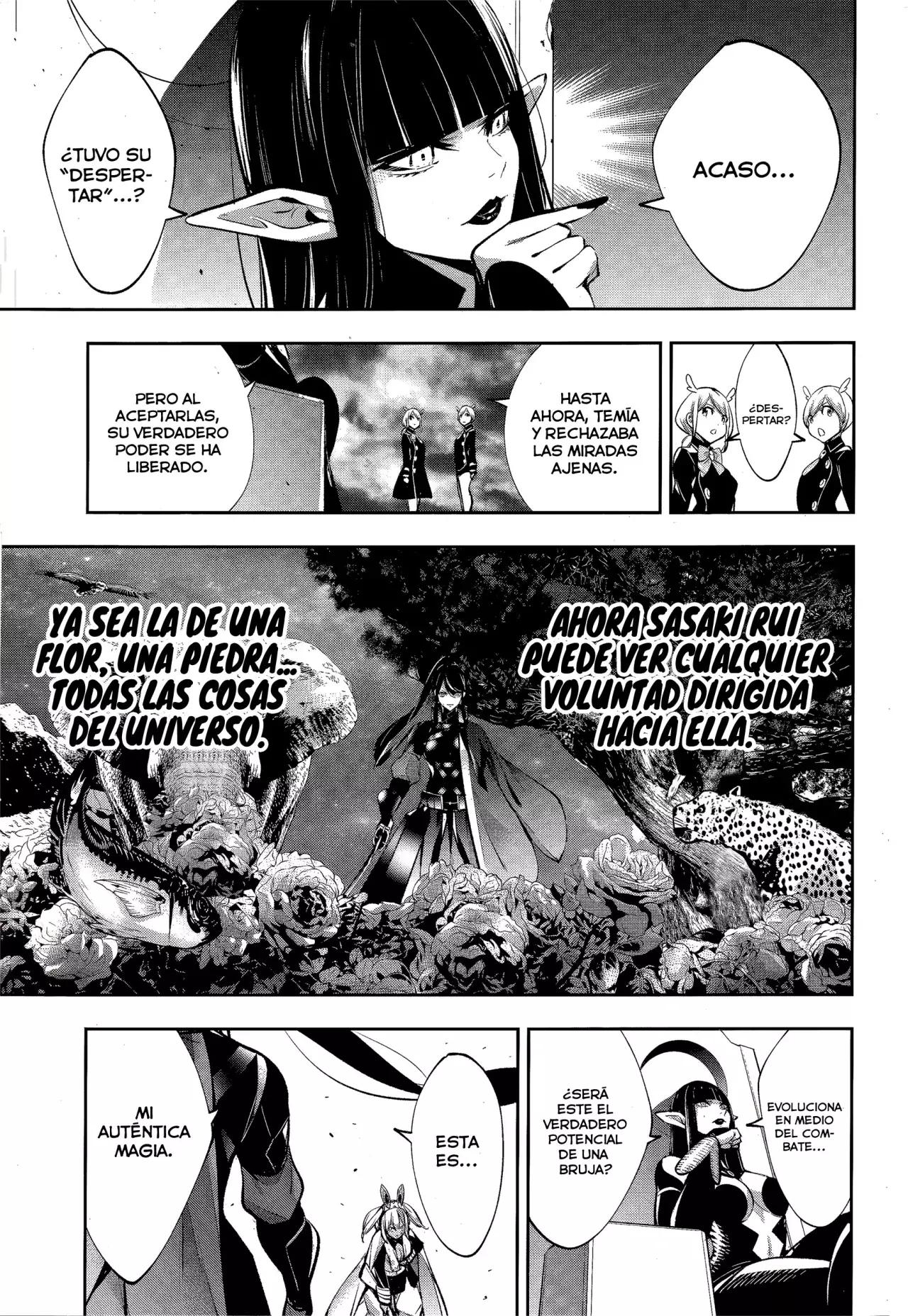 Majo Taisen - The War of Greedy Witches Capitulo 55: Despertar página 23