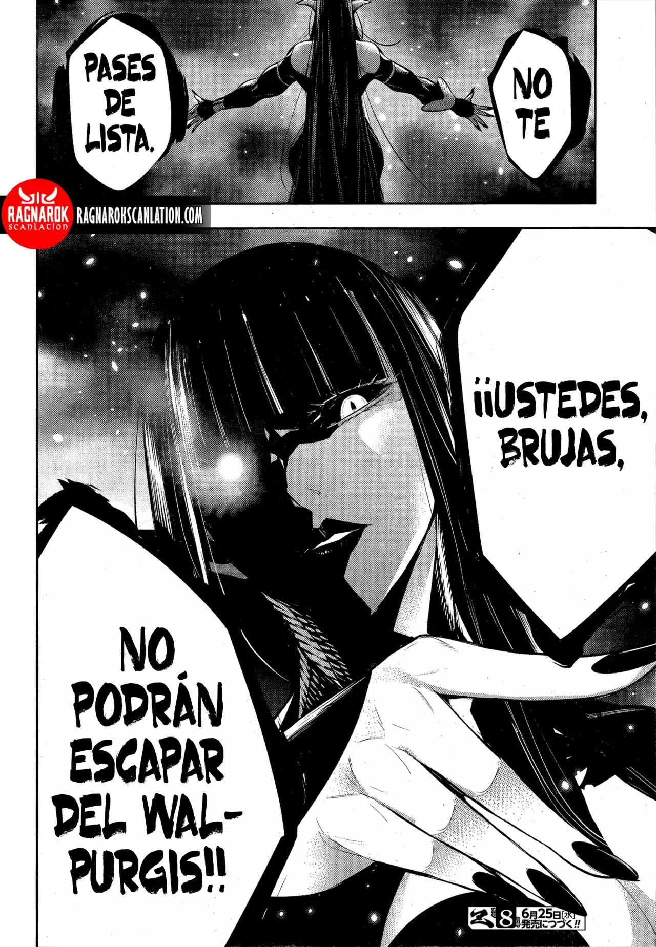 Majo Taisen - The War of Greedy Witches Capitulo 55: Despertar página 44