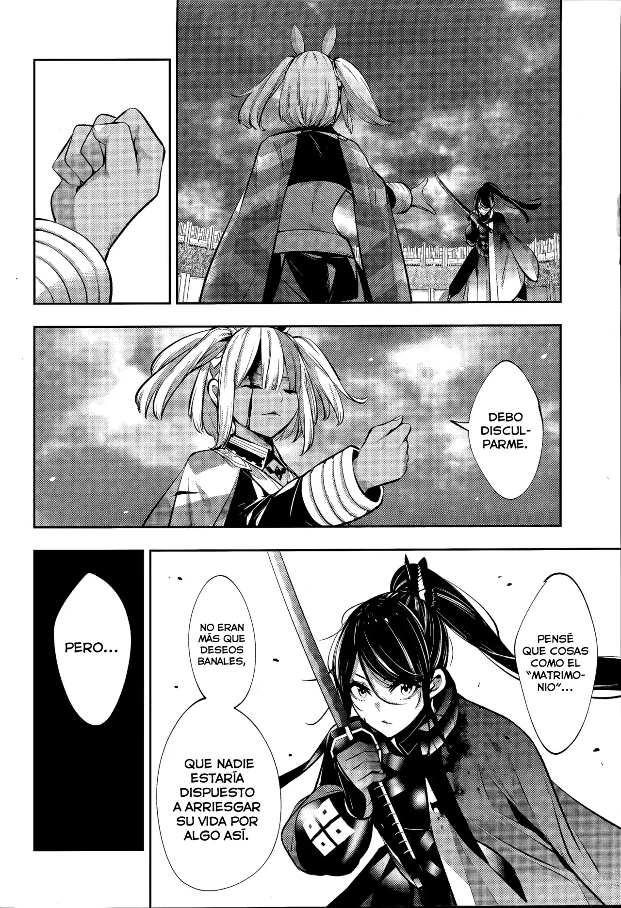 Majo Taisen - The War of Greedy Witches Capitulo 55: Despertar página 6