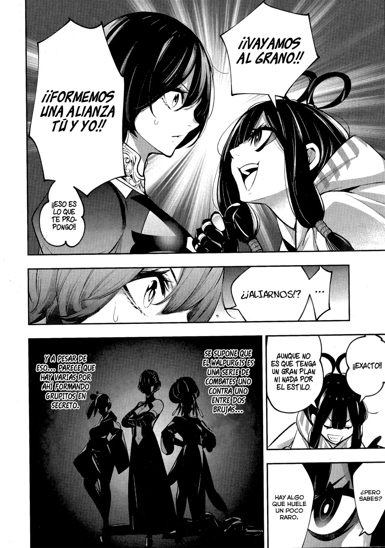 Majo Taisen - The War of Greedy Witches Capitulo 56: La facción página 30