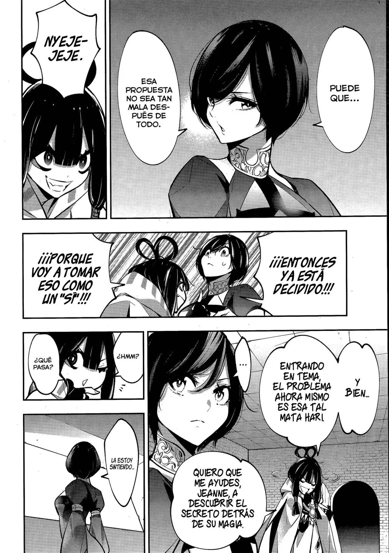 Majo Taisen - The War of Greedy Witches Capitulo 56: La facción página 32