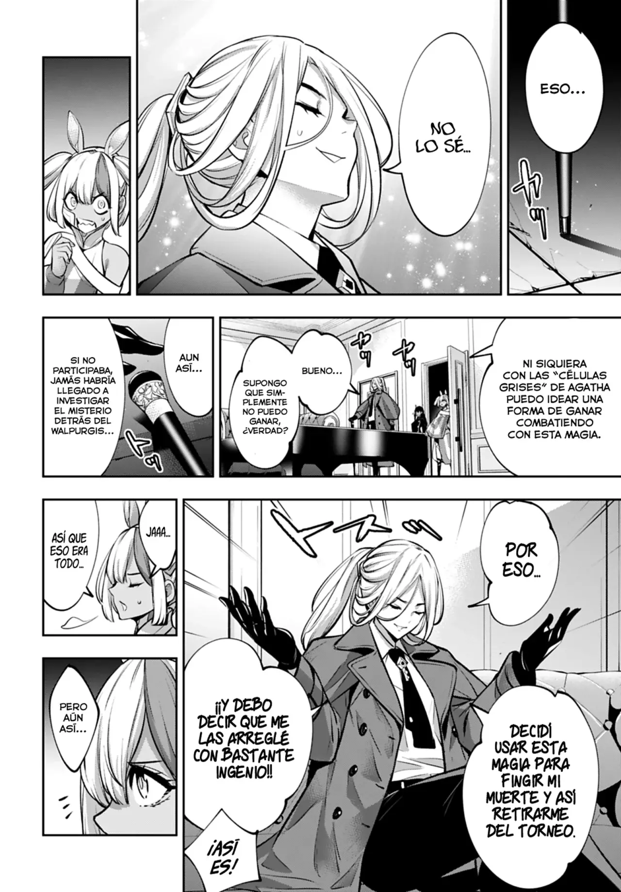 Majo Taisen - The War of Greedy Witches Capitulo 57: "Y no quedó ninguno" página 18
