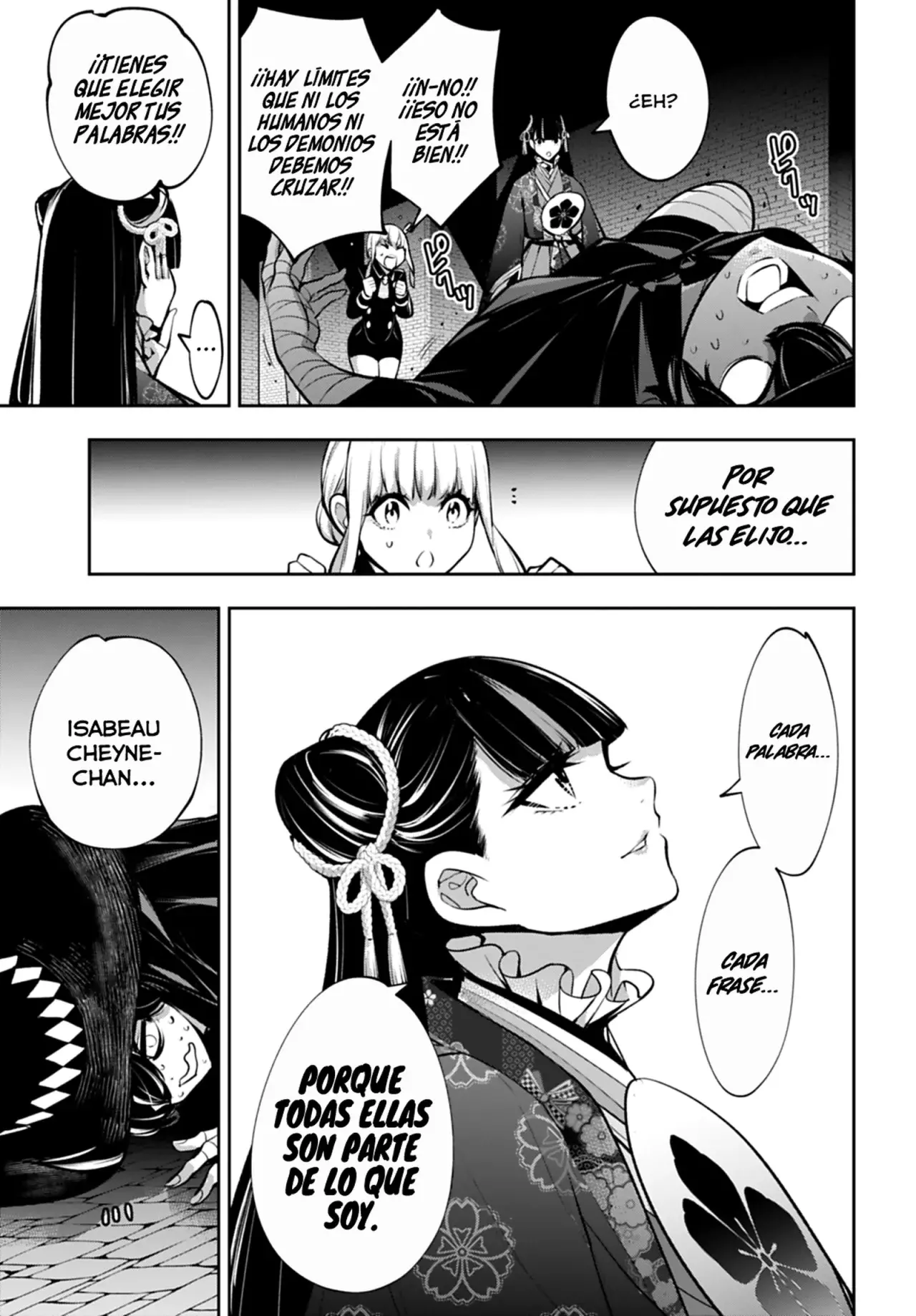 Majo Taisen - The War of Greedy Witches Capitulo 57: "Y no quedó ninguno" página 25