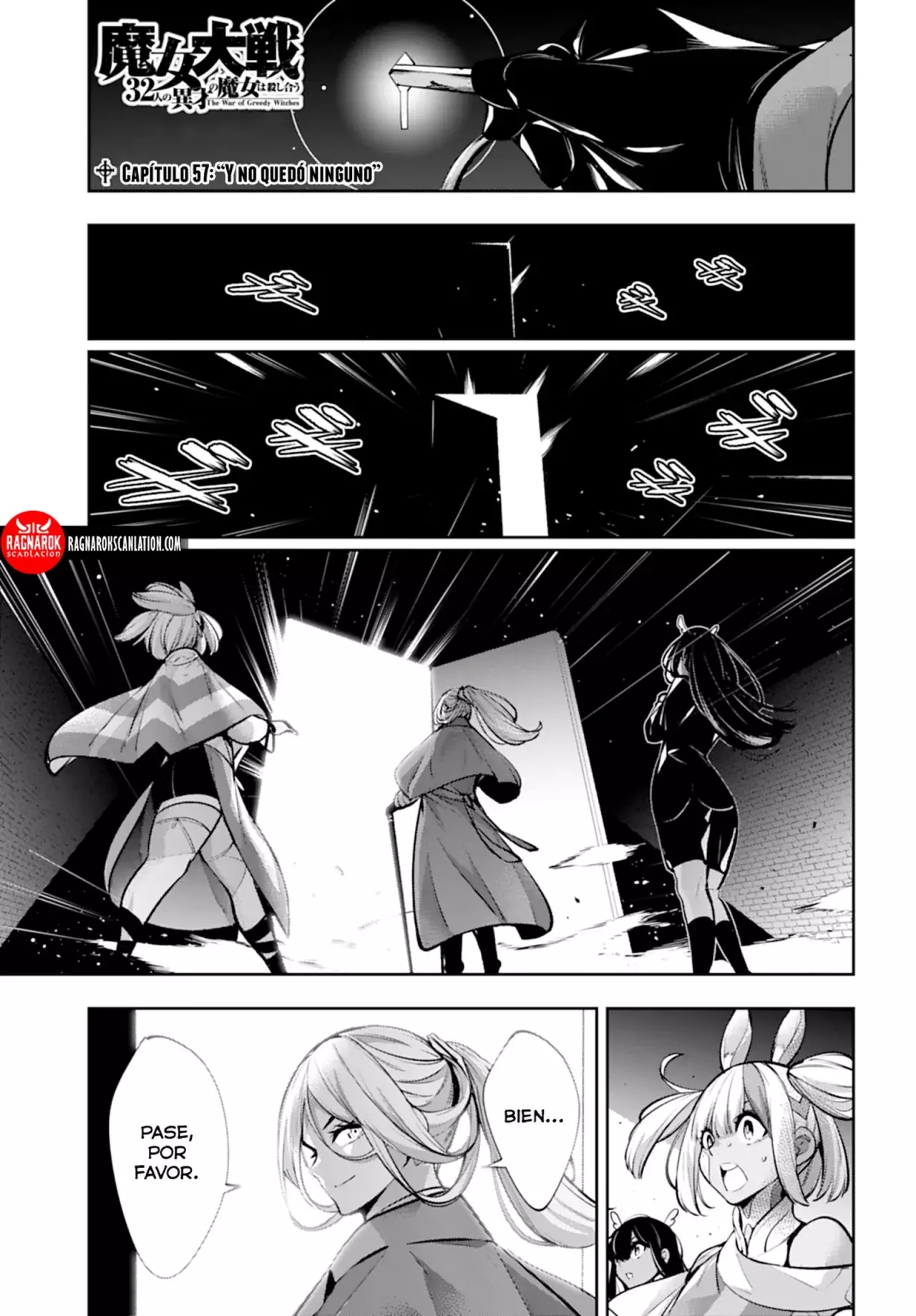 Majo Taisen - The War of Greedy Witches Capitulo 57: "Y no quedó ninguno" página 3