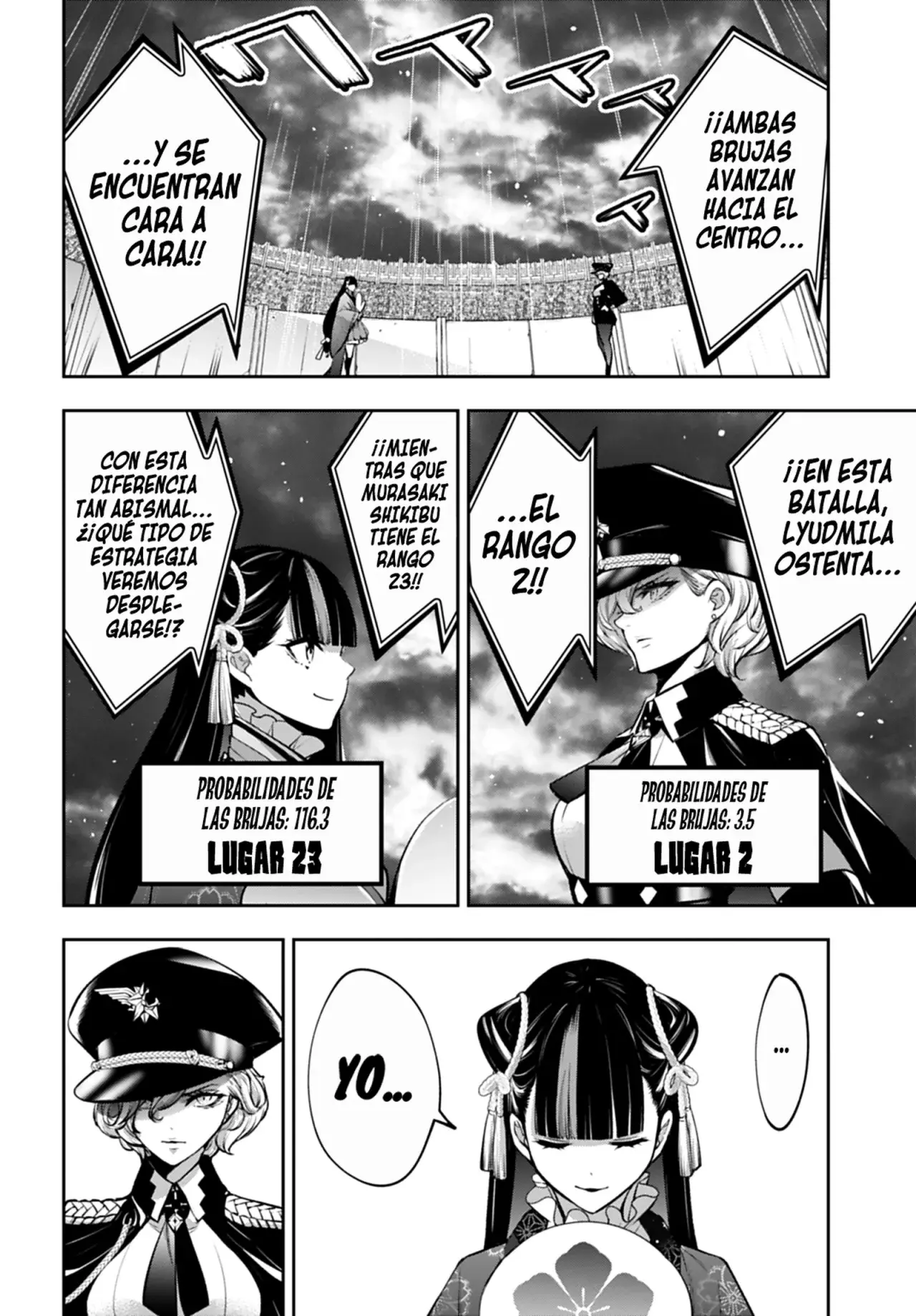 Majo Taisen - The War of Greedy Witches Capitulo 57: "Y no quedó ninguno" página 36