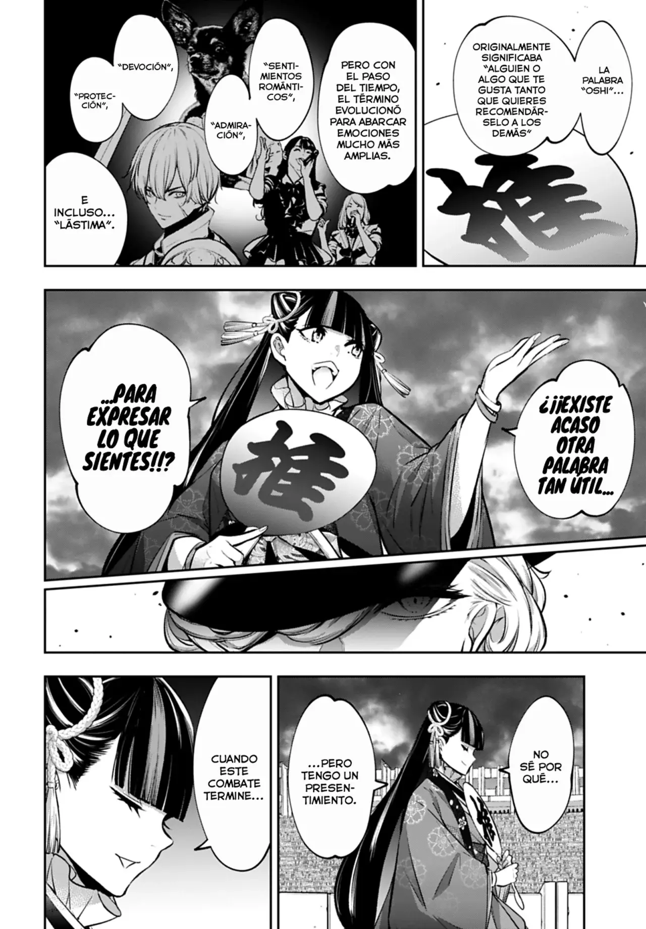 Majo Taisen - The War of Greedy Witches Capitulo 57: "Y no quedó ninguno" página 38