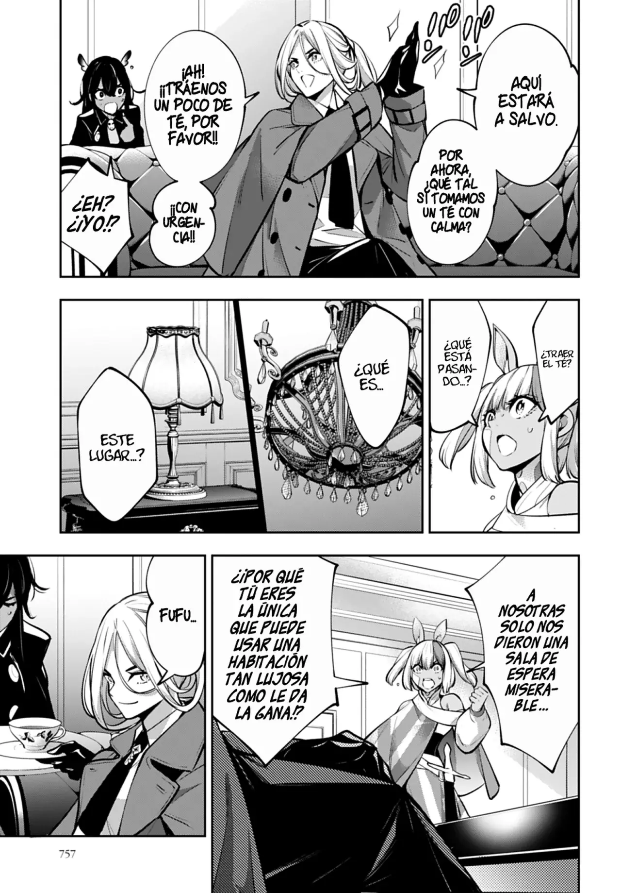 Majo Taisen - The War of Greedy Witches Capitulo 57: "Y no quedó ninguno" página 5