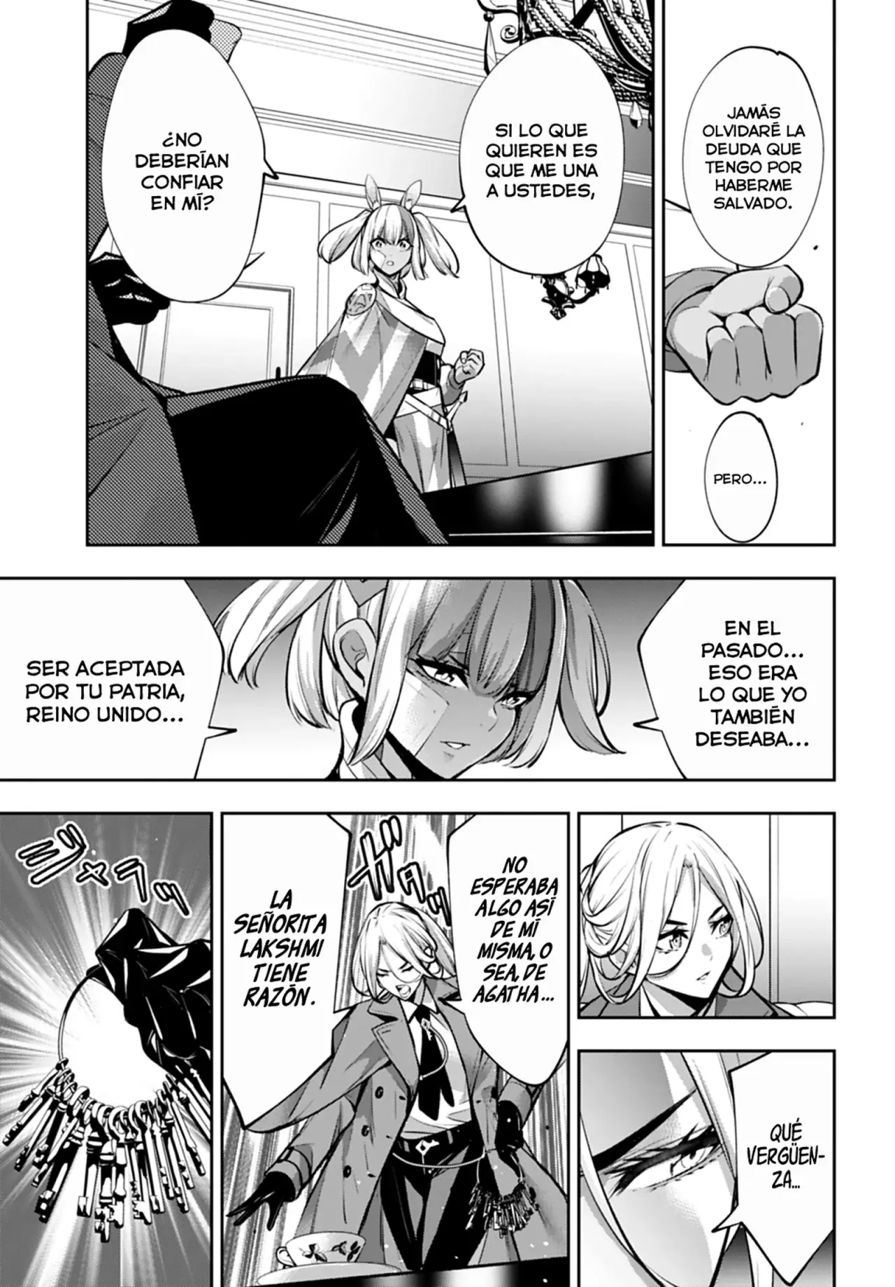 Majo Taisen - The War of Greedy Witches Capitulo 57: "Y no quedó ninguno" página 7