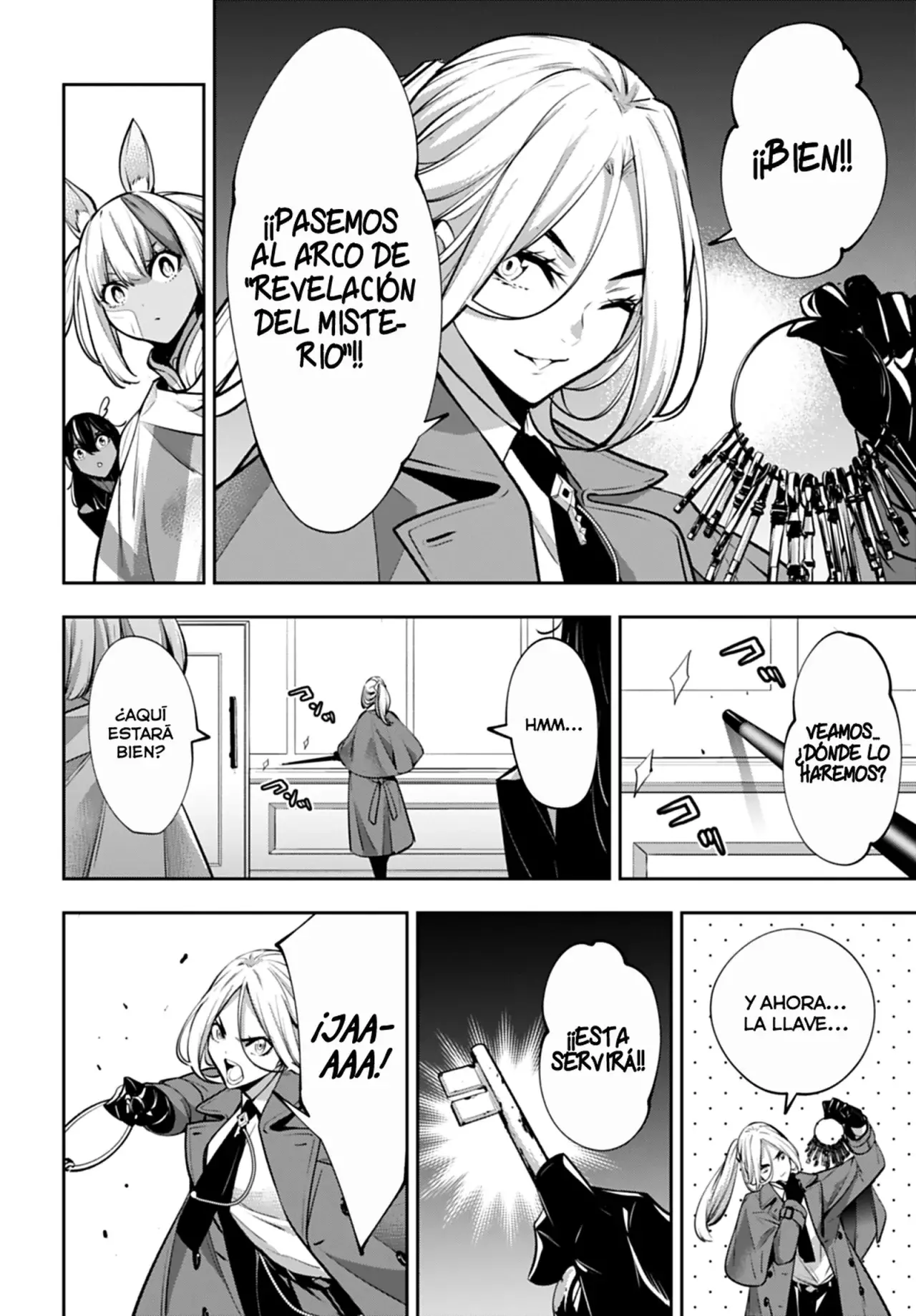 Majo Taisen - The War of Greedy Witches Capitulo 57: "Y no quedó ninguno" página 8