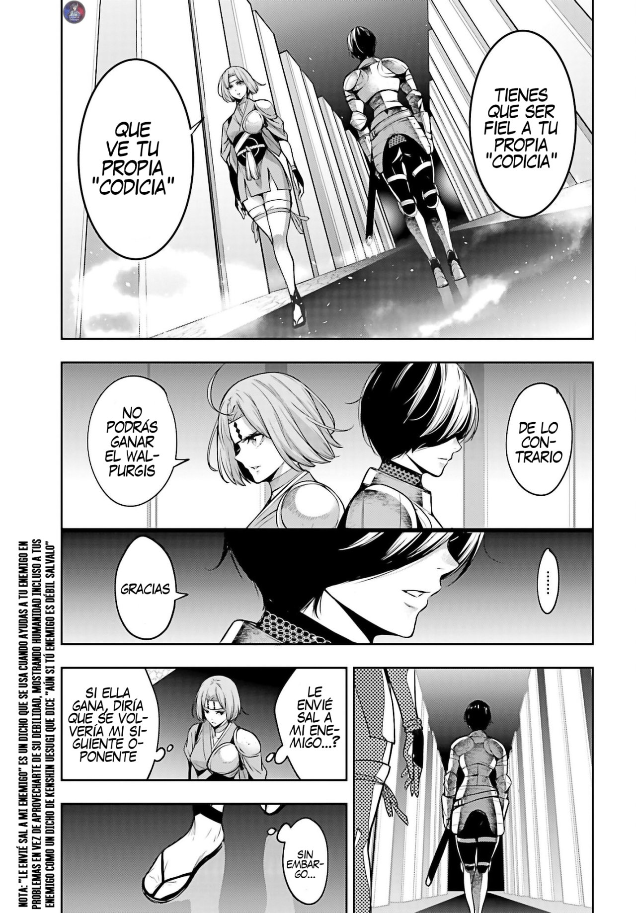 Majo Taisen - The War of Greedy Witches Capitulo 6: Codicia Y Deseo página 18