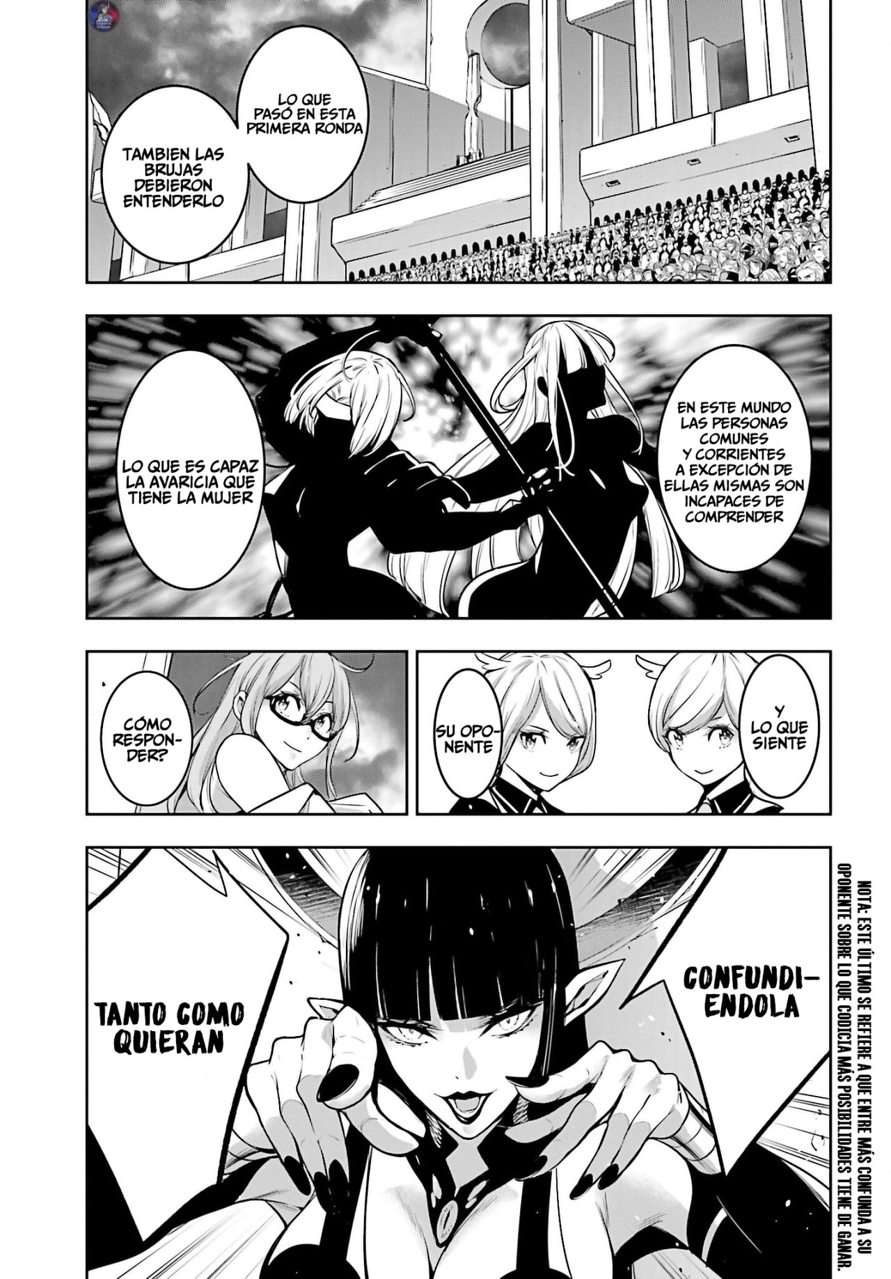 Majo Taisen - The War of Greedy Witches Capitulo 6: Codicia Y Deseo página 28