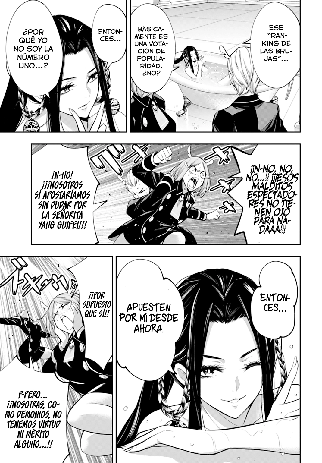 Majo Taisen - The War of Greedy Witches Capitulo 63 página 17