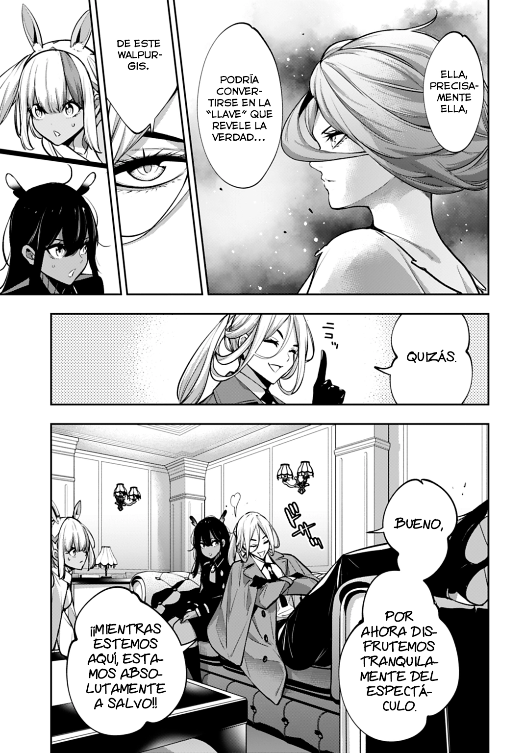 Majo Taisen - The War of Greedy Witches Capitulo 64 página 5