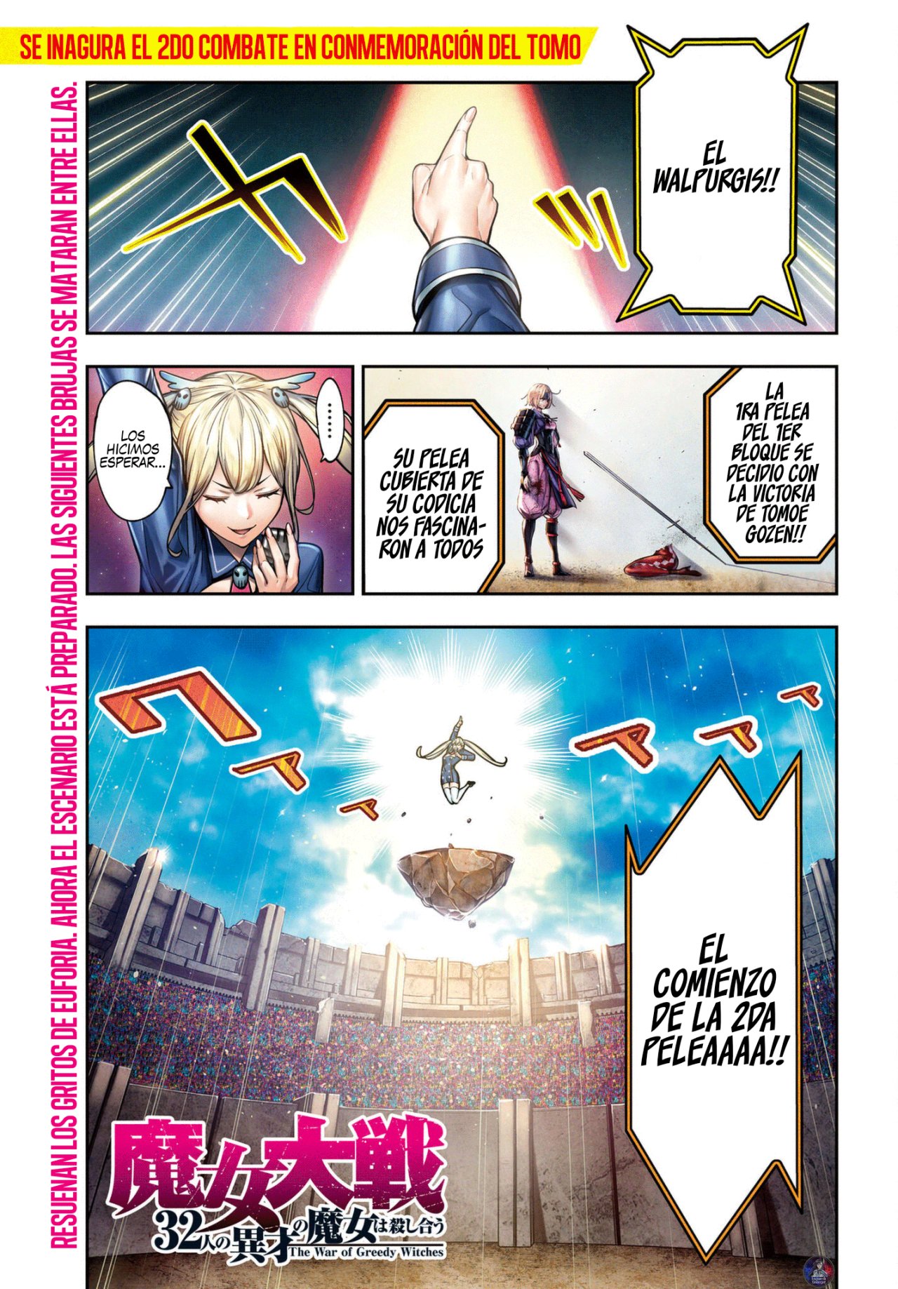 Majo Taisen - The War of Greedy Witches Capitulo 7: La Razón De Pelear página 2