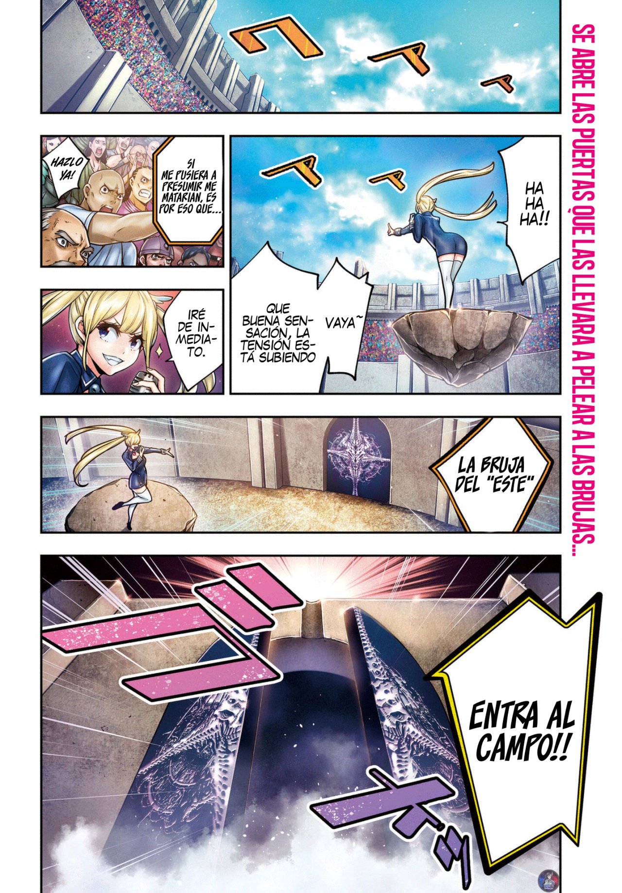 Majo Taisen - The War of Greedy Witches Capitulo 7: La Razón De Pelear página 4