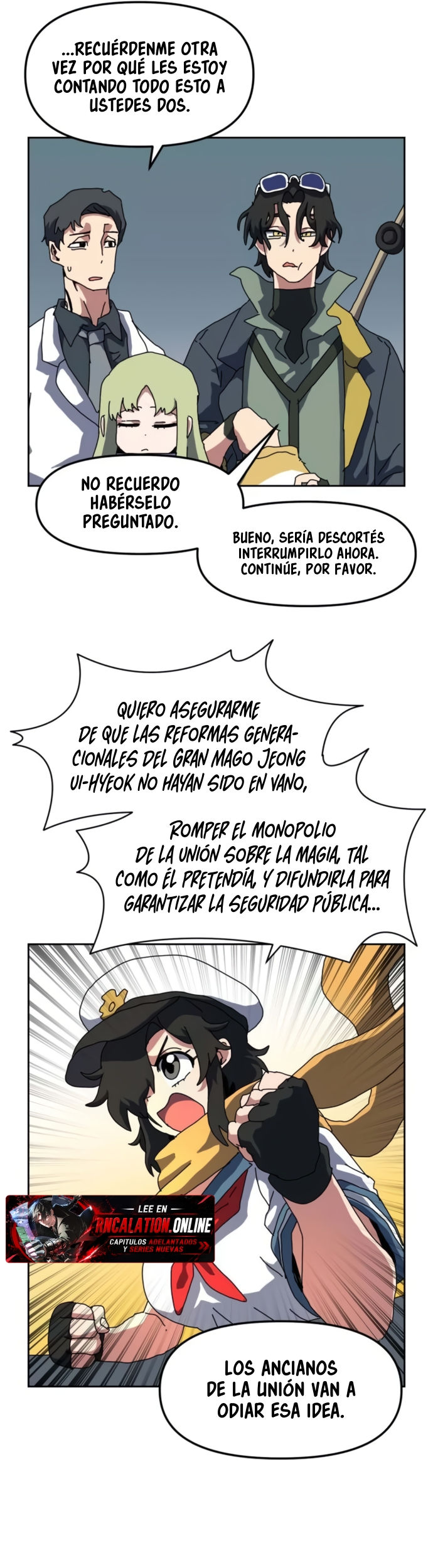 Camino hacia la Gran Magia Capitulo 34 página 40
