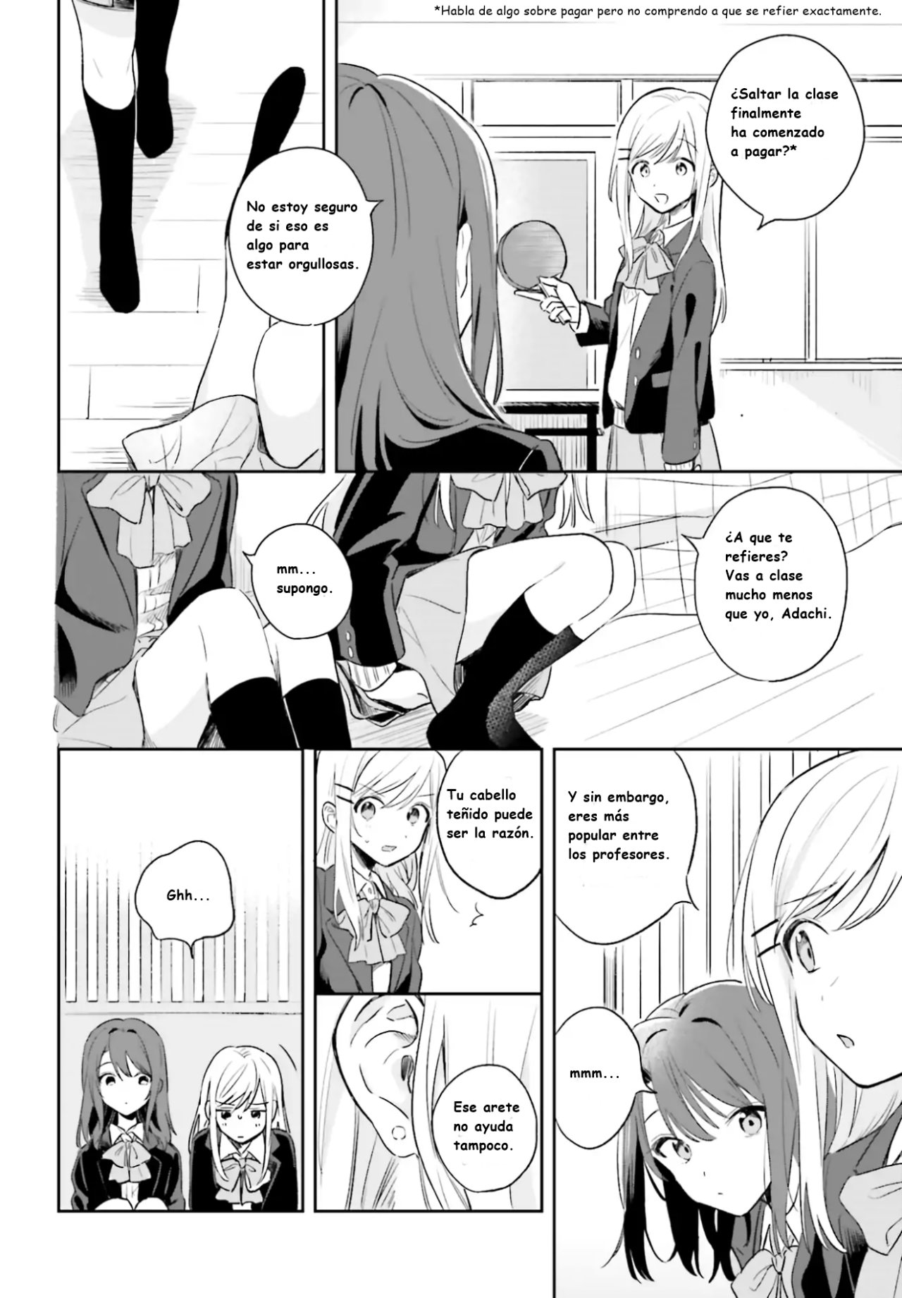 Adachi To Shimamura (Moke ver.) Capitulo 1 página 4