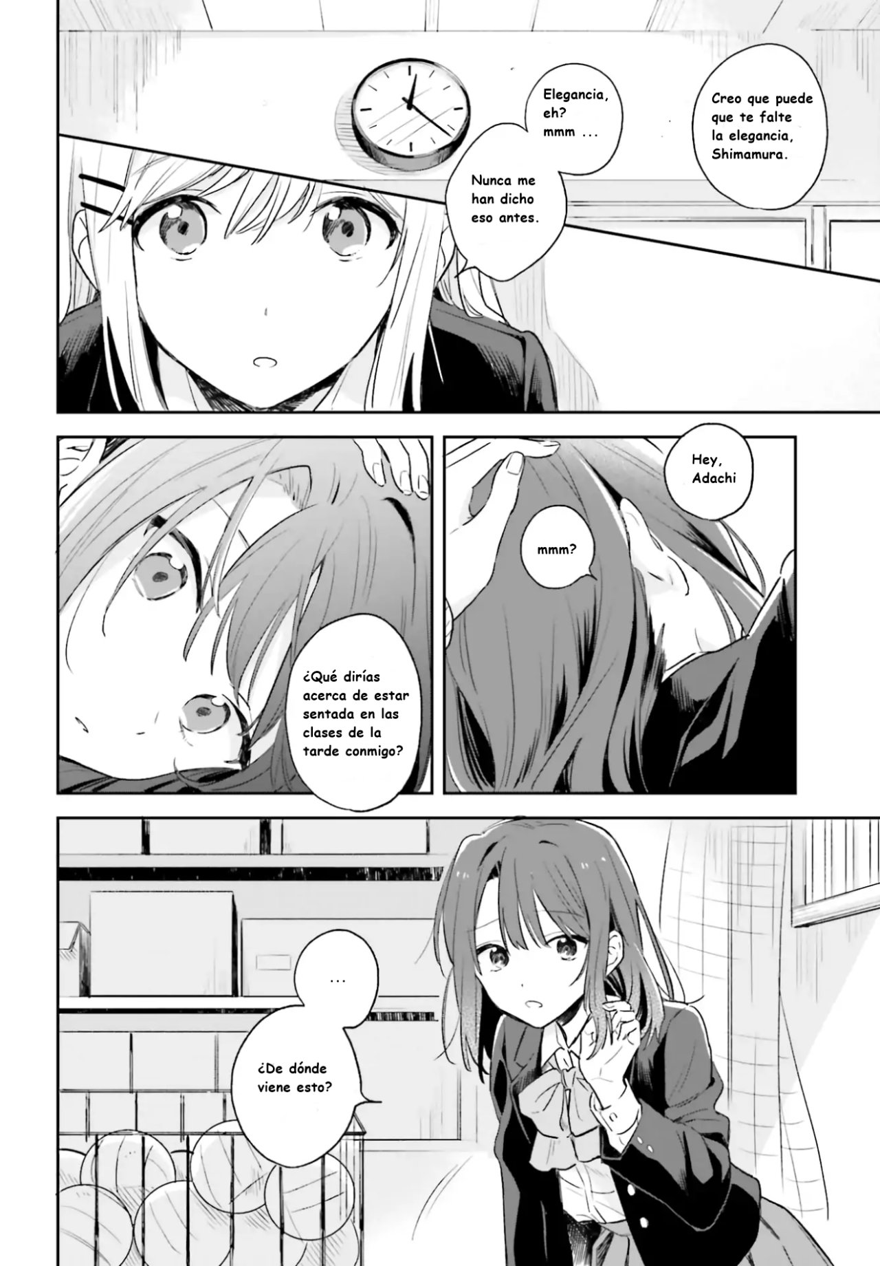 Adachi To Shimamura (Moke ver.) Capitulo 1 página 8