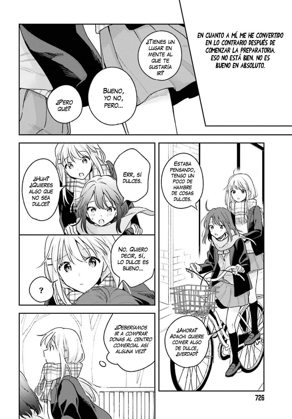 Adachi To Shimamura (Moke ver.) Capitulo 14 página 9