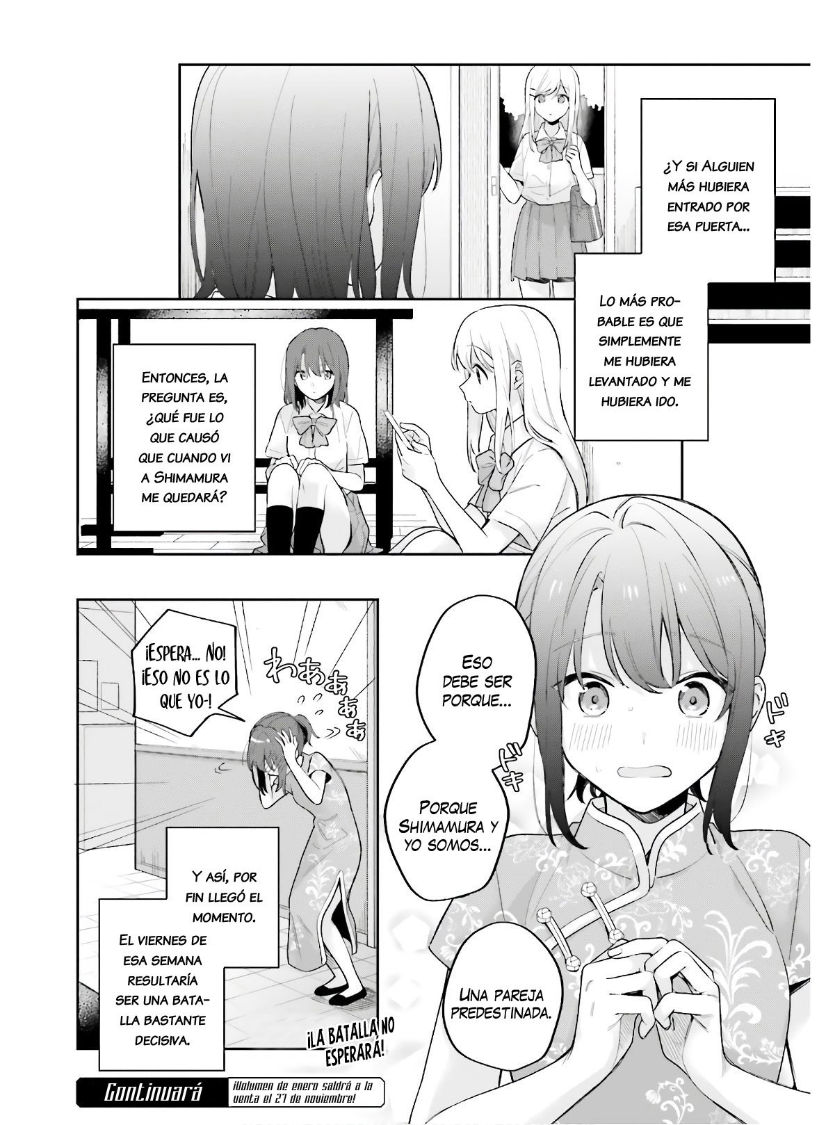 Adachi To Shimamura (Moke ver.) Capitulo 15.2 página 17