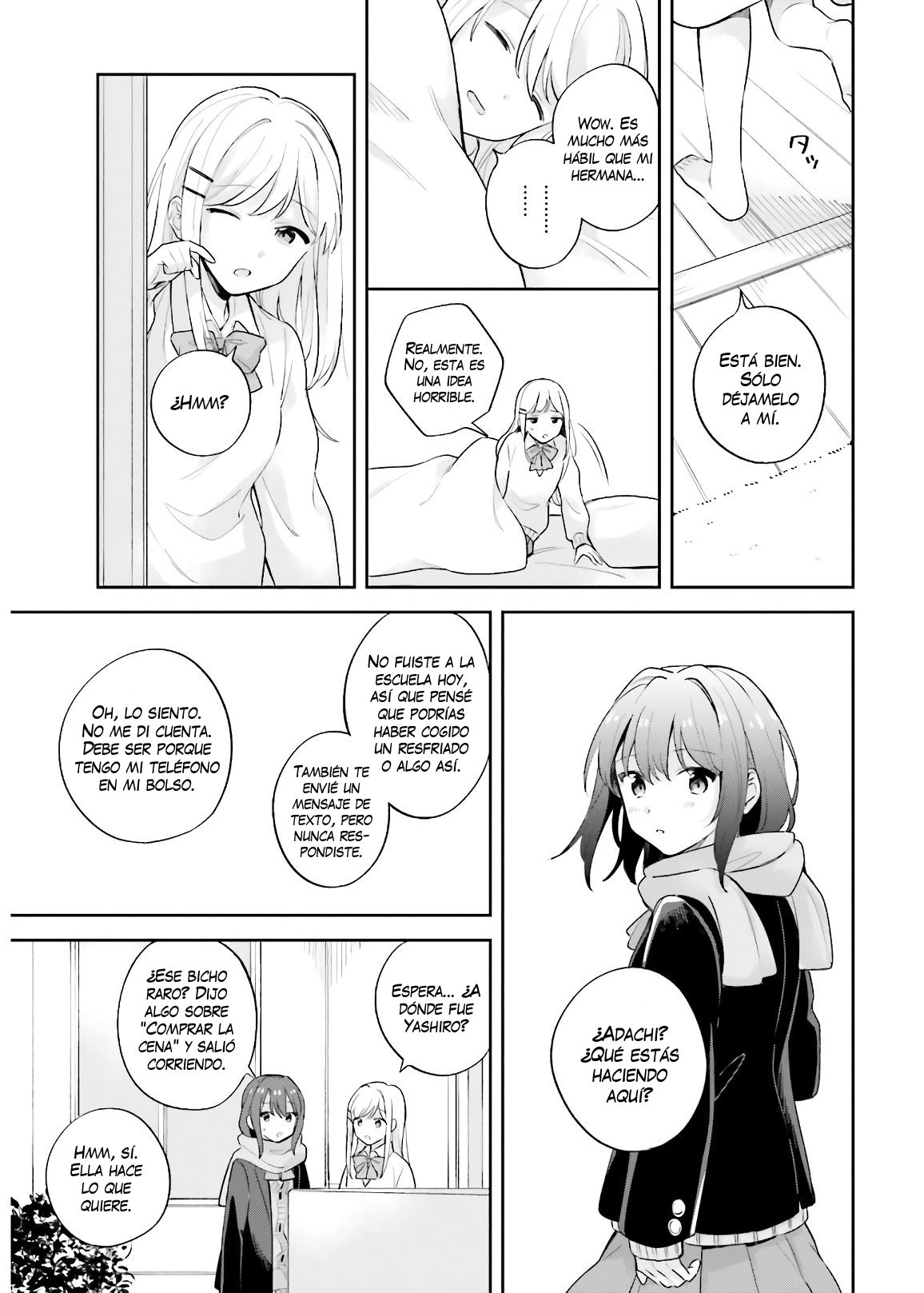 Adachi To Shimamura (Moke ver.) Capitulo 16.2 página 8