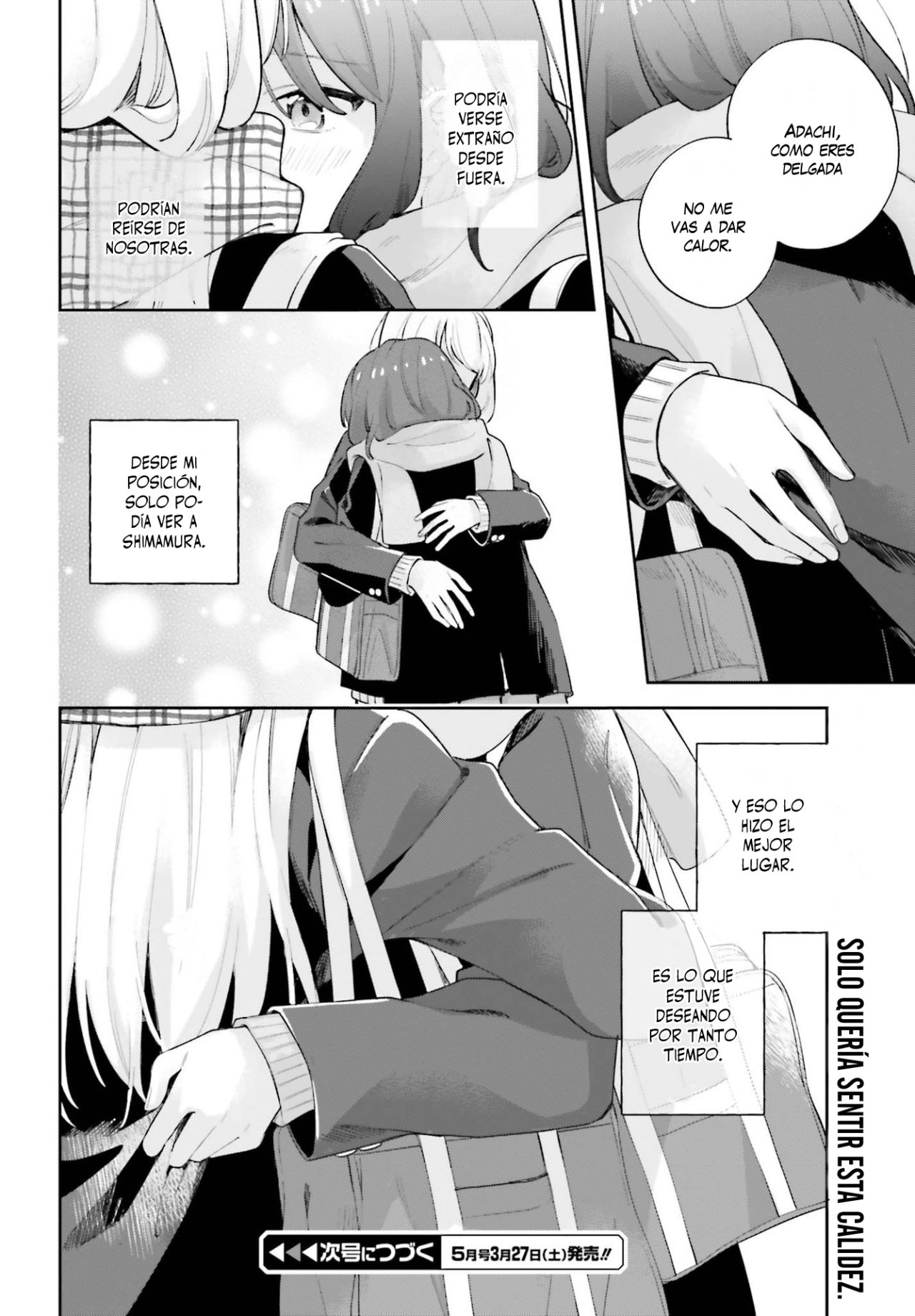 Adachi To Shimamura (Moke ver.) Capitulo 17.2 página 17