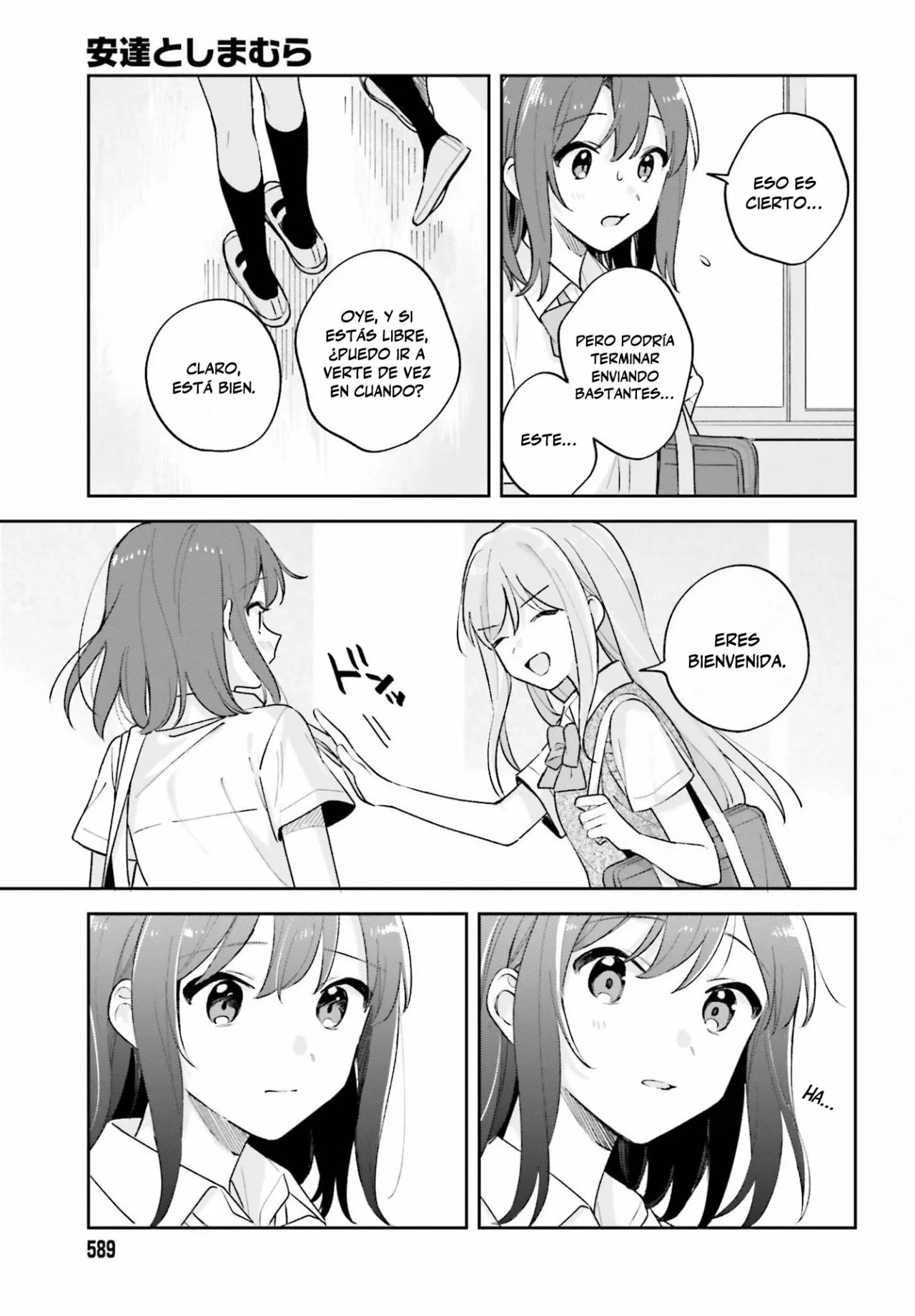 Adachi To Shimamura (Moke ver.) Capitulo 26 página 8